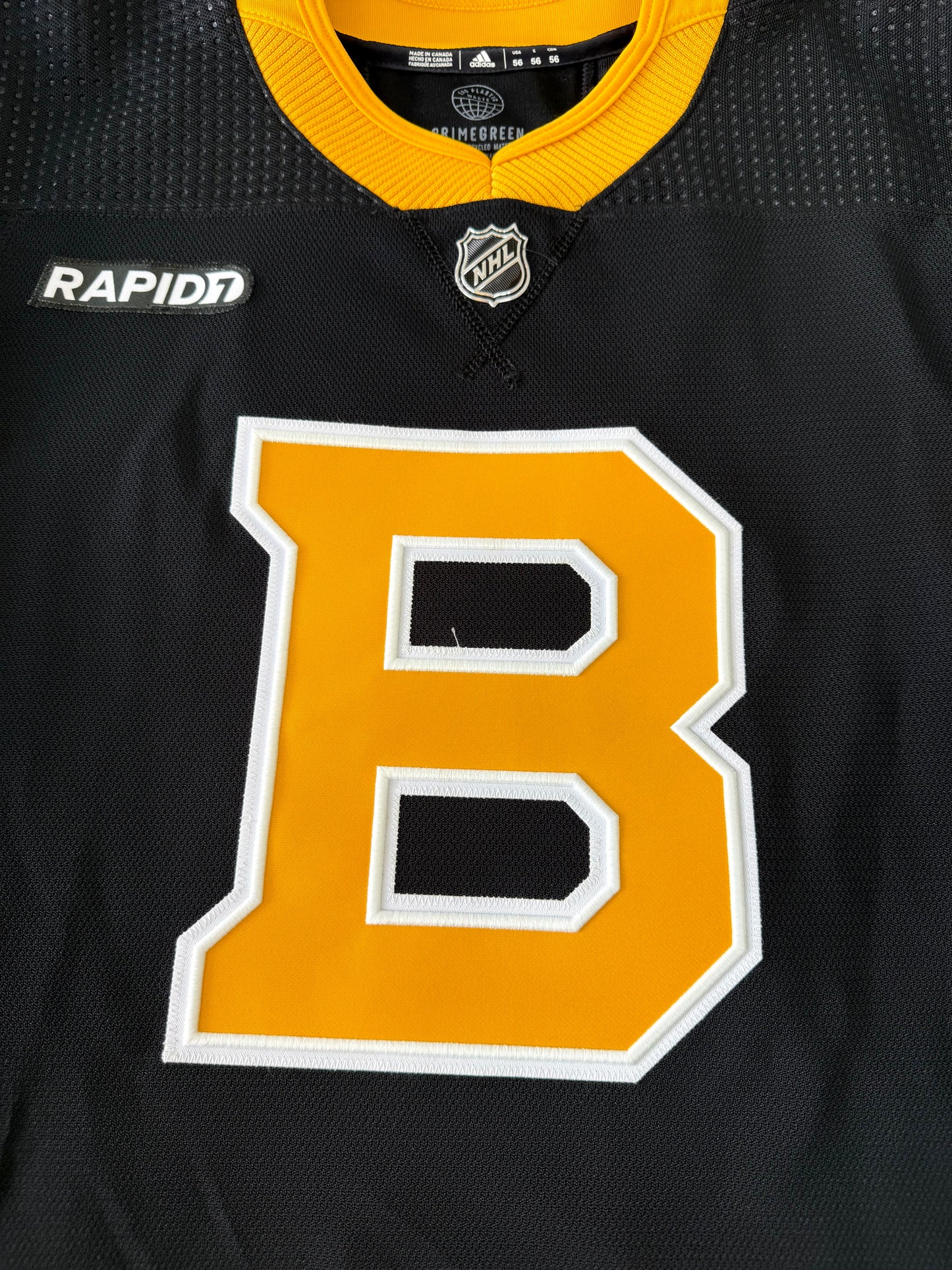 Boston Bruins Charlie McAvoy 2022-2023 Game Issued Alternate NHL Hockey Jersey (56/XXL)