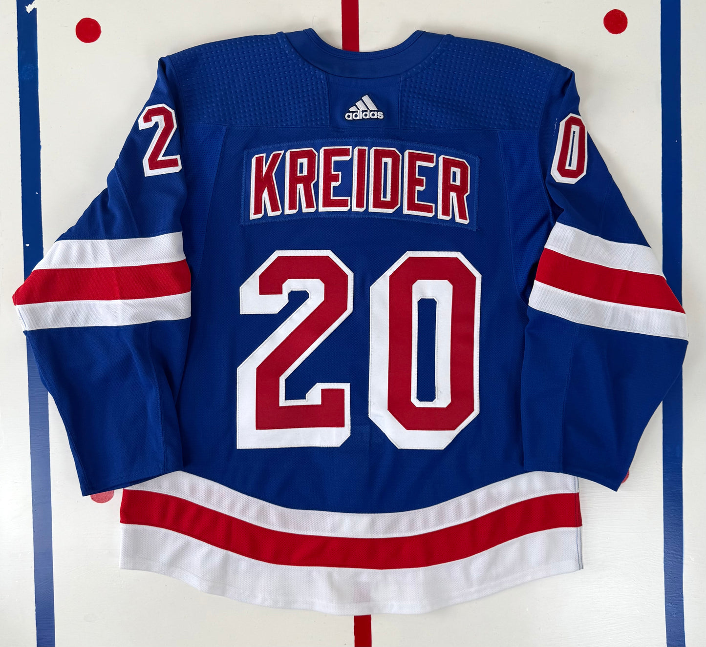 New York Rangers Chris Kreider 2018-2021 NHL Hockey Jersey (56/XXL)