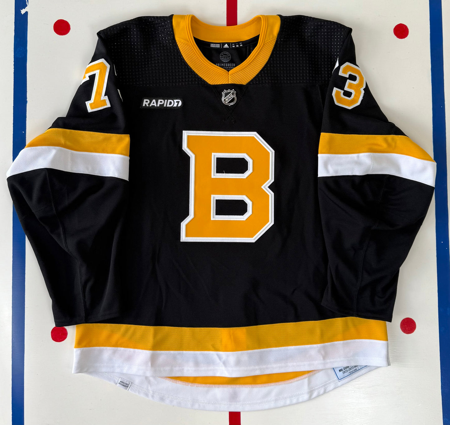 Boston Bruins Charlie McAvoy 2022-2023 Game Issued Alternate NHL Hockey Jersey (56/XXL)
