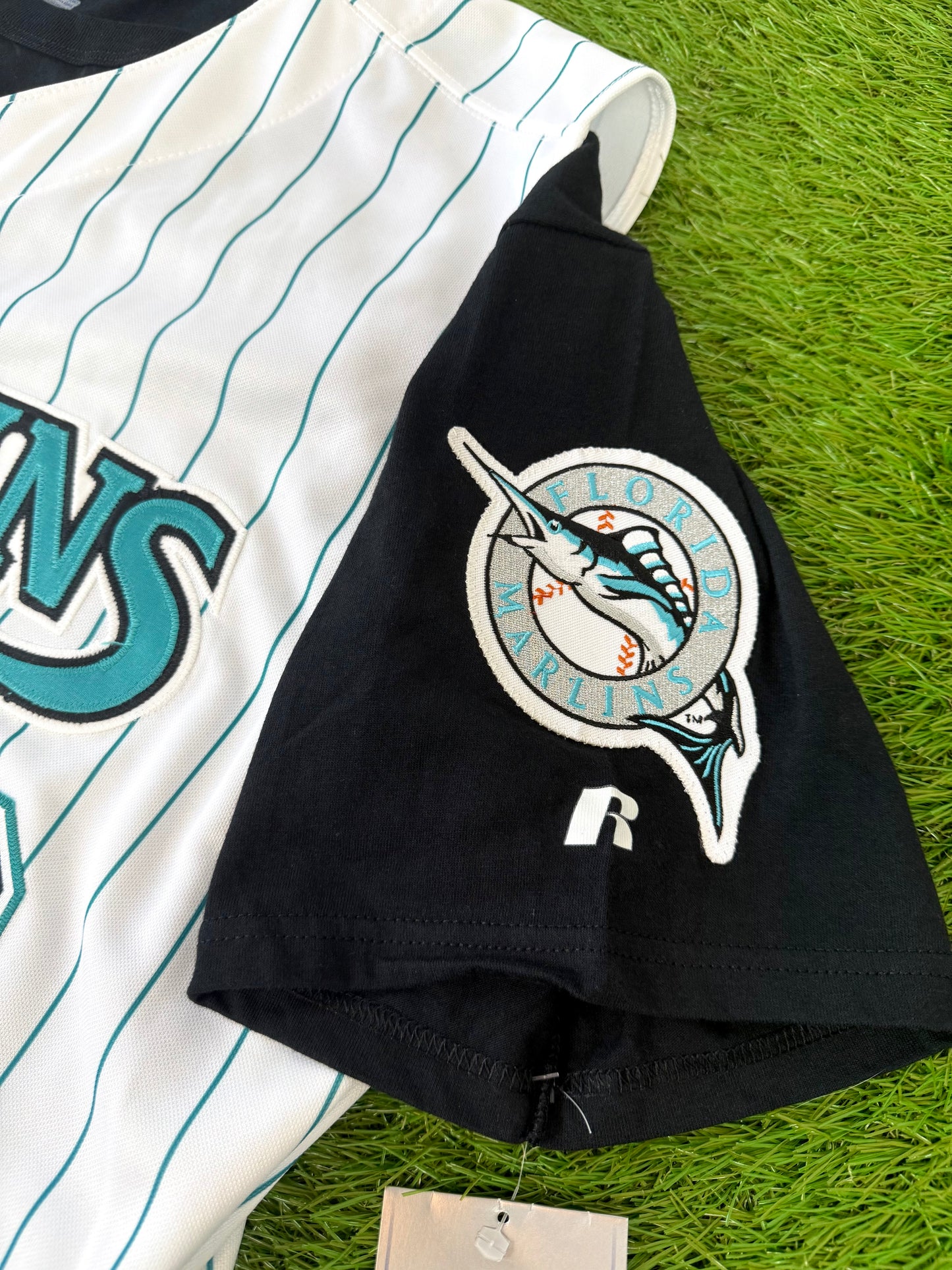 Florida Marlins 2002 Tim Raines MLB Baseball Jersey (50/XL)