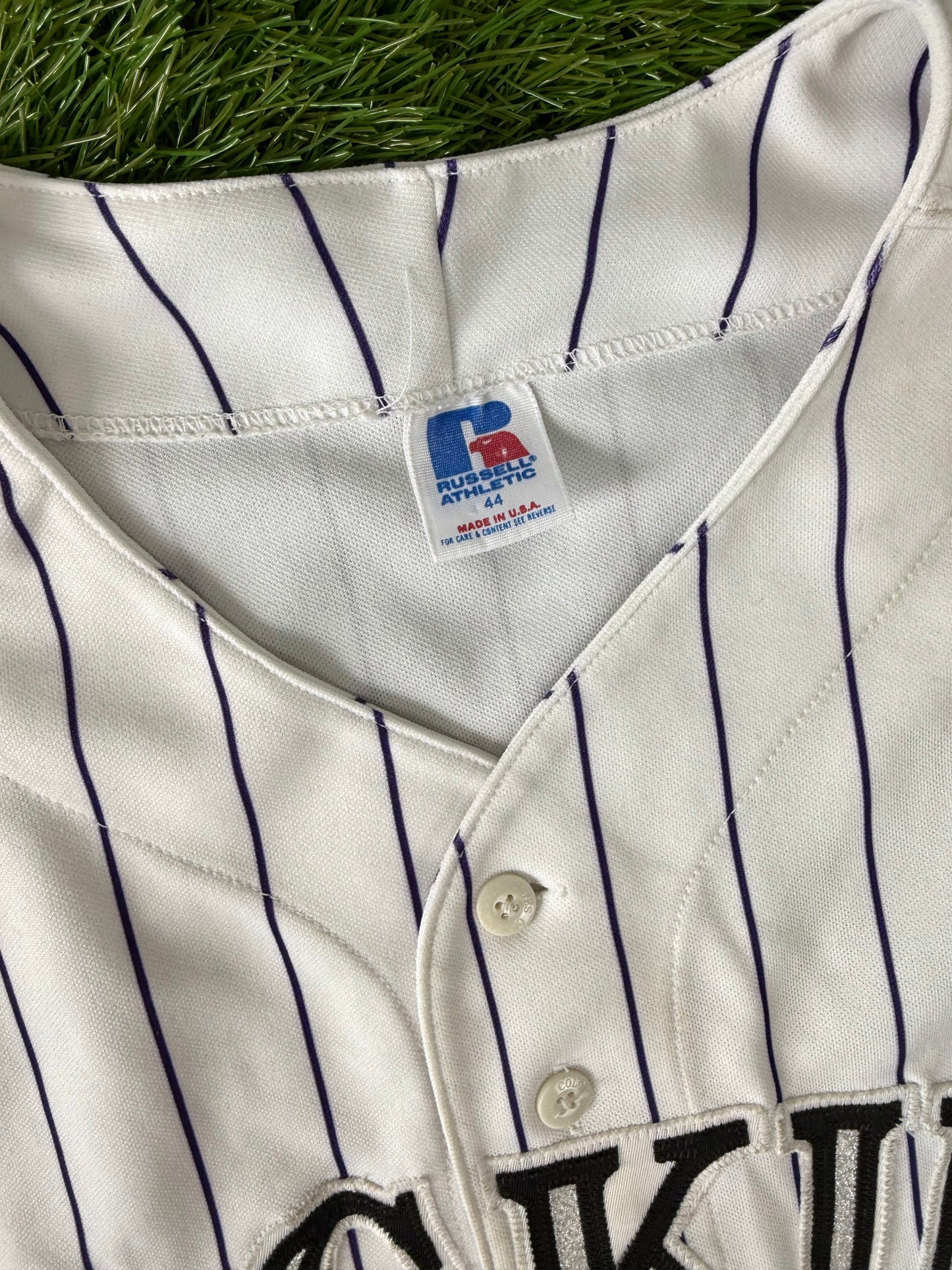 Colorado Rockies Larry Walker 1998 MLB Baseball Jersey (44/Large)