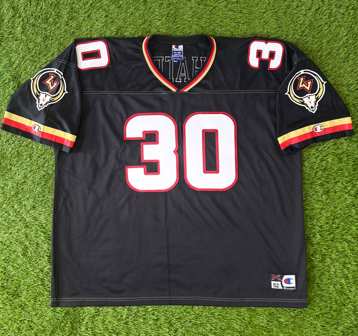 Las Vegas Outlaws Rod Smart “He Hate Me” 2001 XFL Football Jersey (52/XXL)