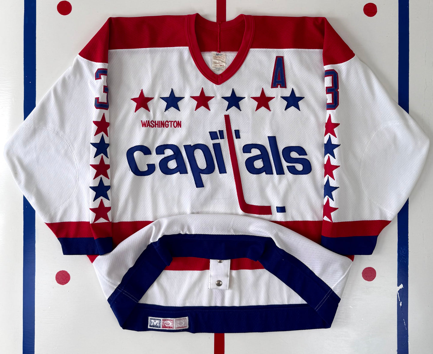 Washington Capitals Scott Stevens 1989-1990 NHL Hockey Jersey (52/XL)