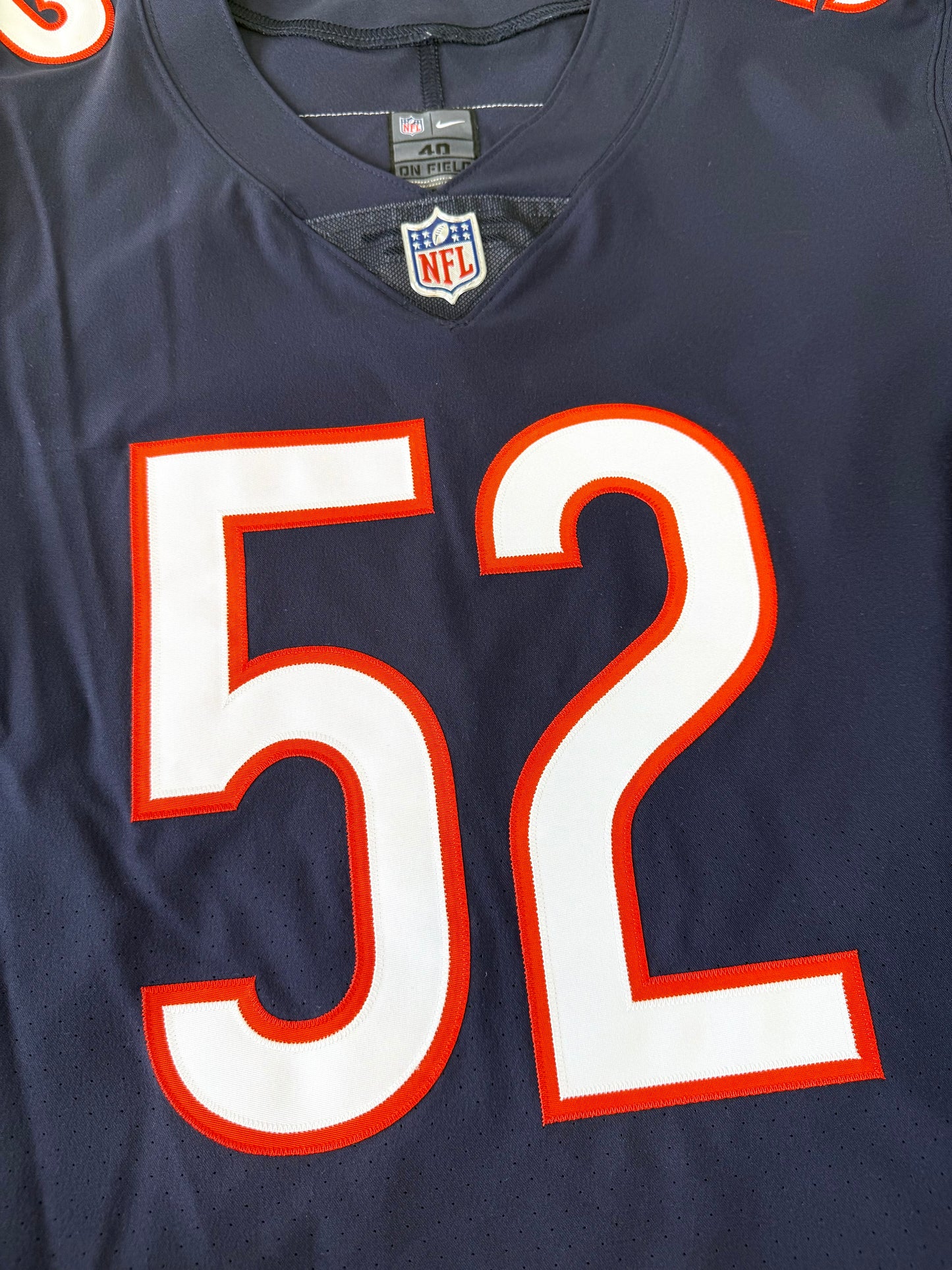 Chicago Bears Khalil Mack 2018-2021 NFL Football Jersey (40/Medium)