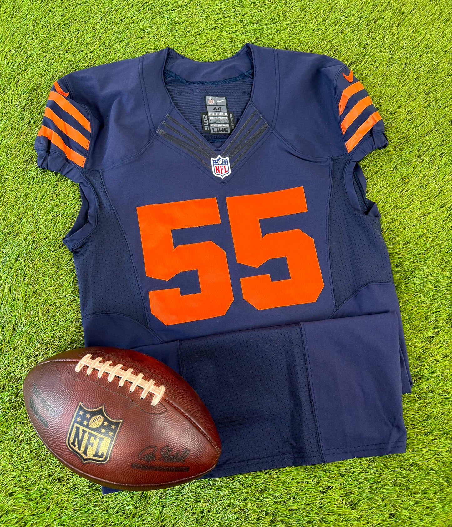 Chicago Bears Lance Briggs 2012-2014 Throwback NFL Football Jersey (44/Large)