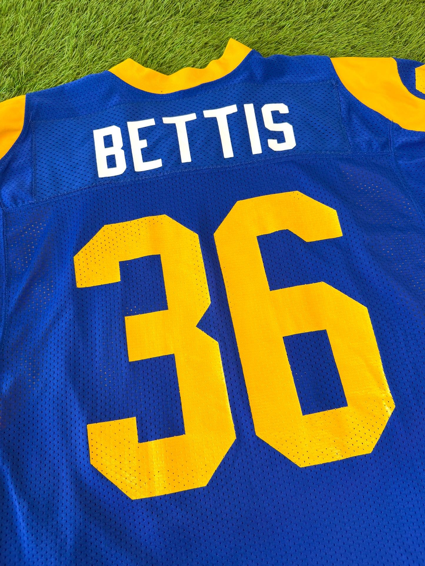 Los Angeles Rams Jerome Bettis 1994 NFL Football Jersey (44/Large)