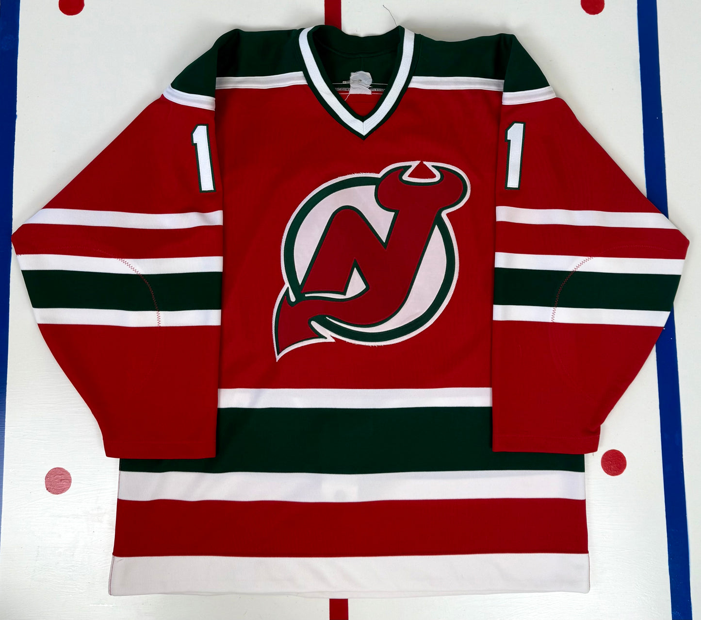 New Jersey Devils 1988-1989 Brendan Shanahan NHL Hockey Jersey (50/XL)