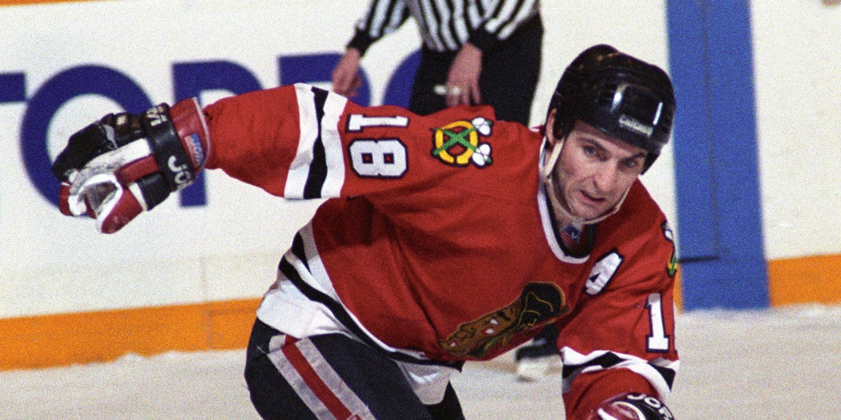 Chicago Blackhawks 1995-1996 Denis Savard NHL Hockey Jersey (44/Medium)