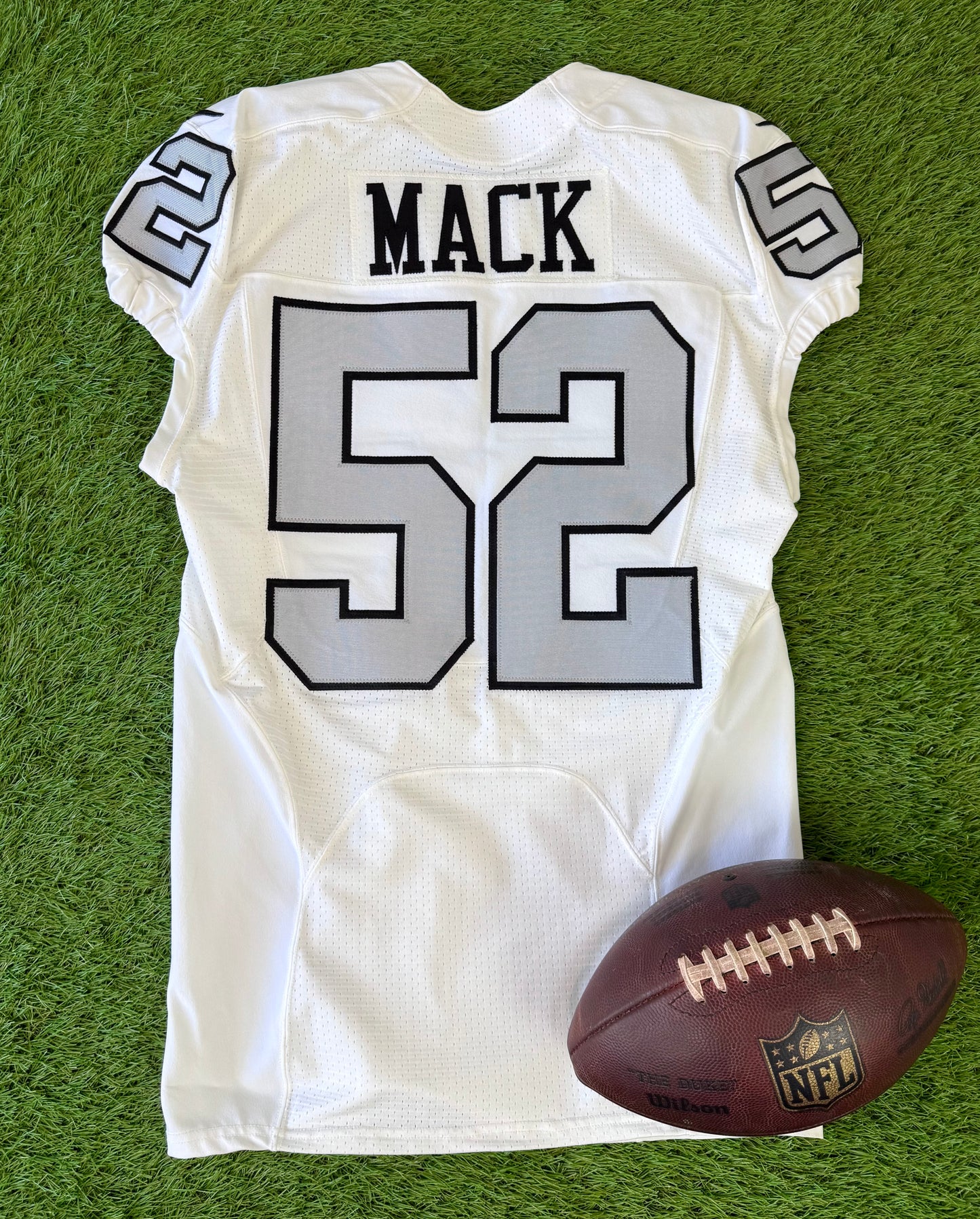 Oakland Raiders Khalil Mack 2016 Color Rush NFL Football Jersey (44/Large)