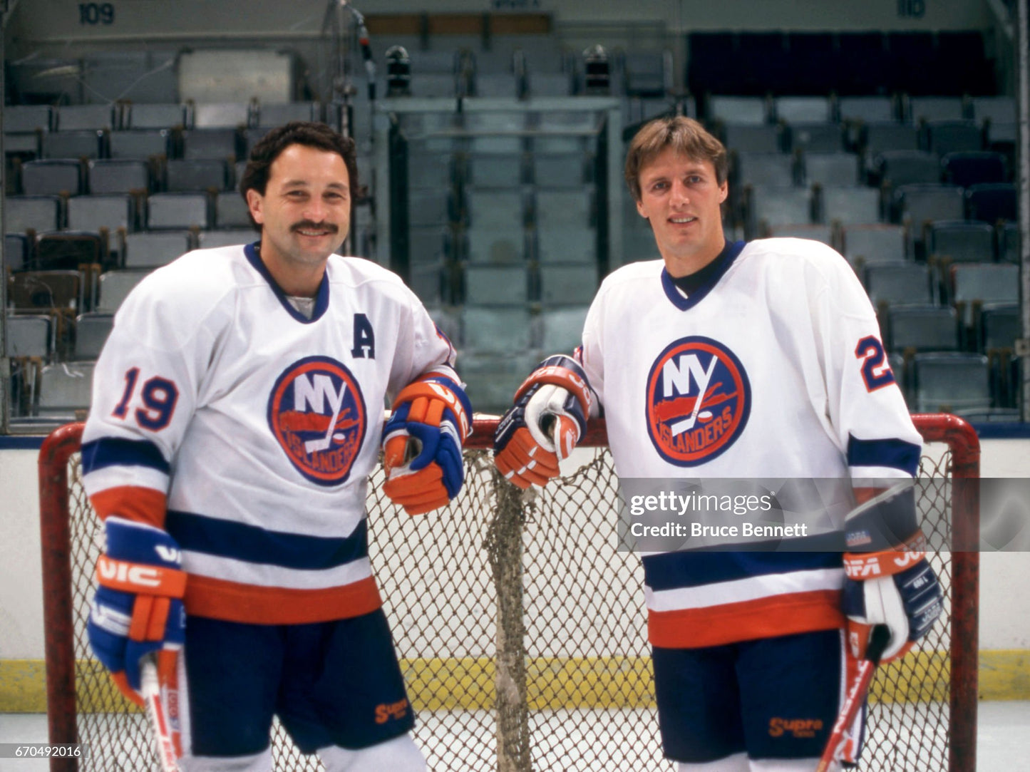 New York Islanders Bryan Trottier 1984-1985 NHL Hockey Jersey (48/Large)