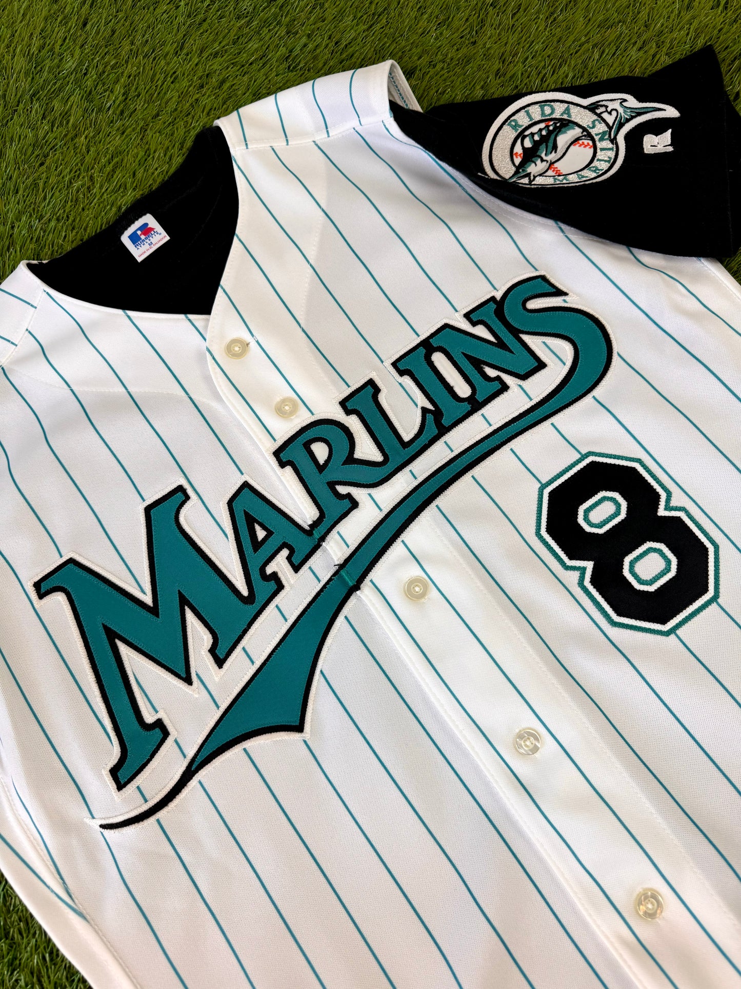 Florida Marlins 1995-1996 Andre Dawson MLB Baseball Vest Jersey and Undershirt (42/Medium/Large))