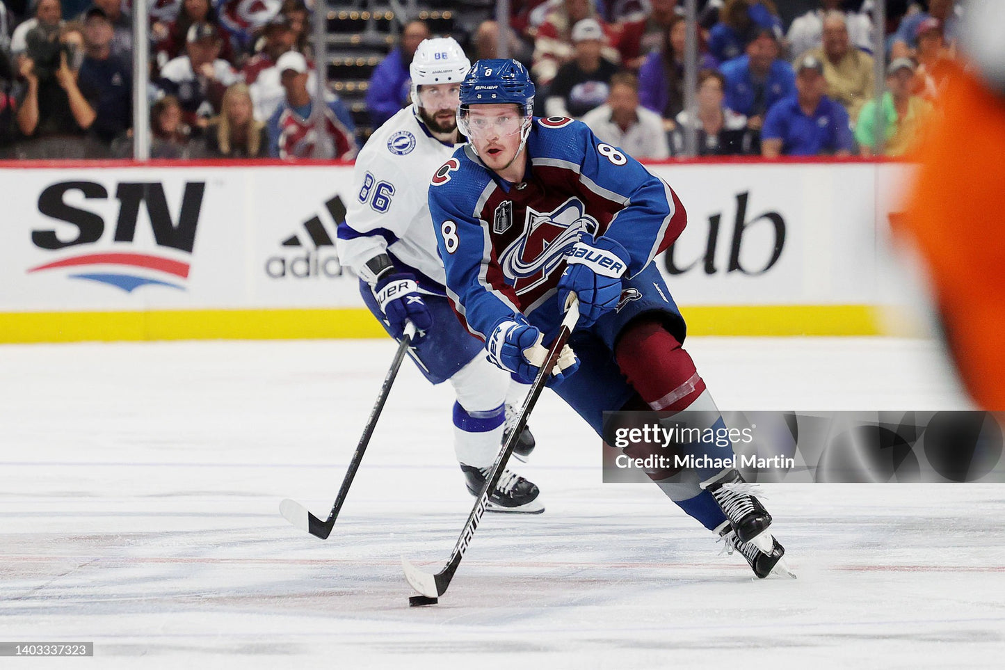 Colorado Avalanche Cale Makar 2022 Stanley Cup Finals NHL Hockey Jersey (56/XXL)