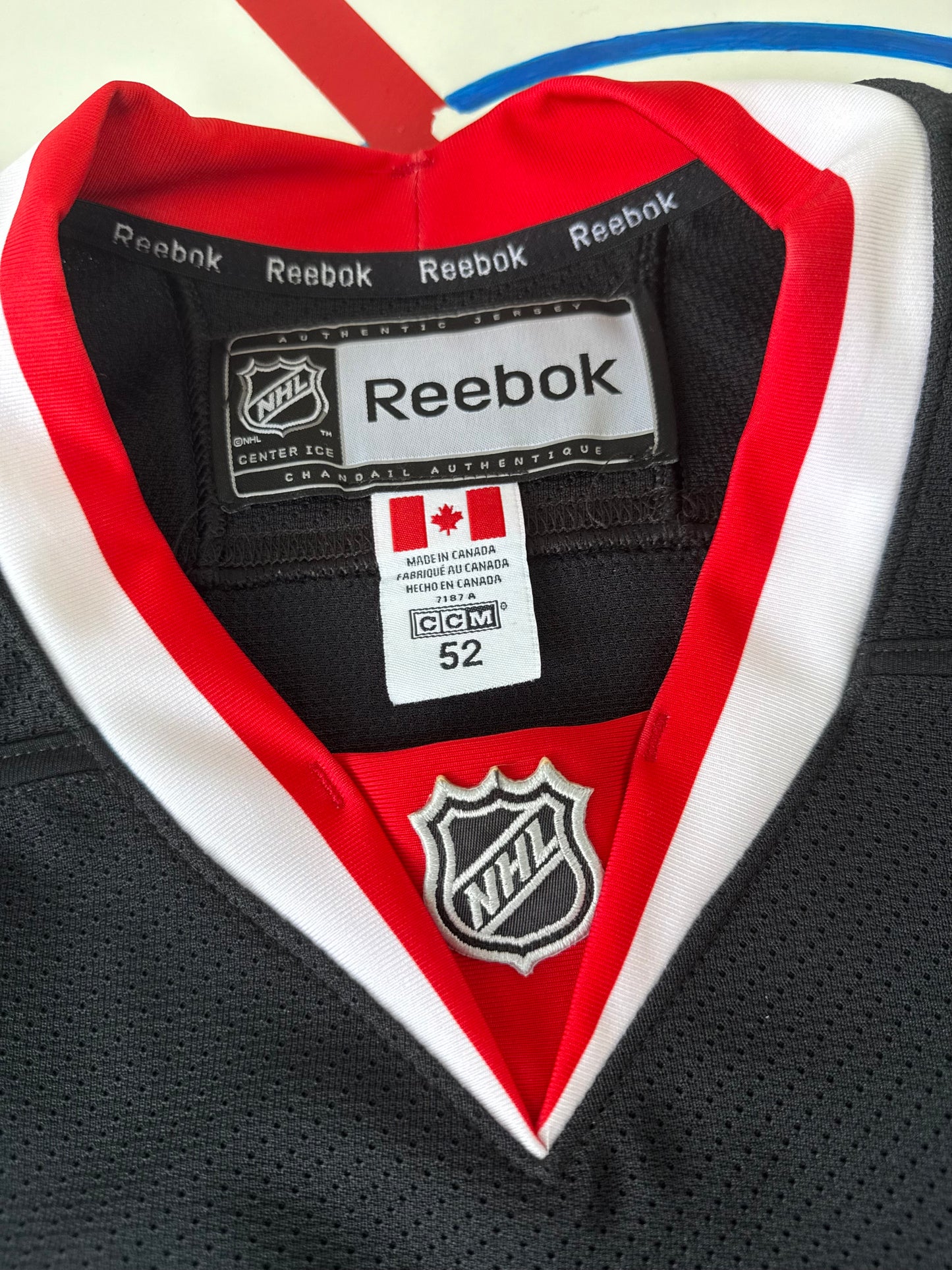 Chicago Blackhawks 2008-2009 Patrick Kane Black Alternate NHL Hockey Jersey (52/Large)