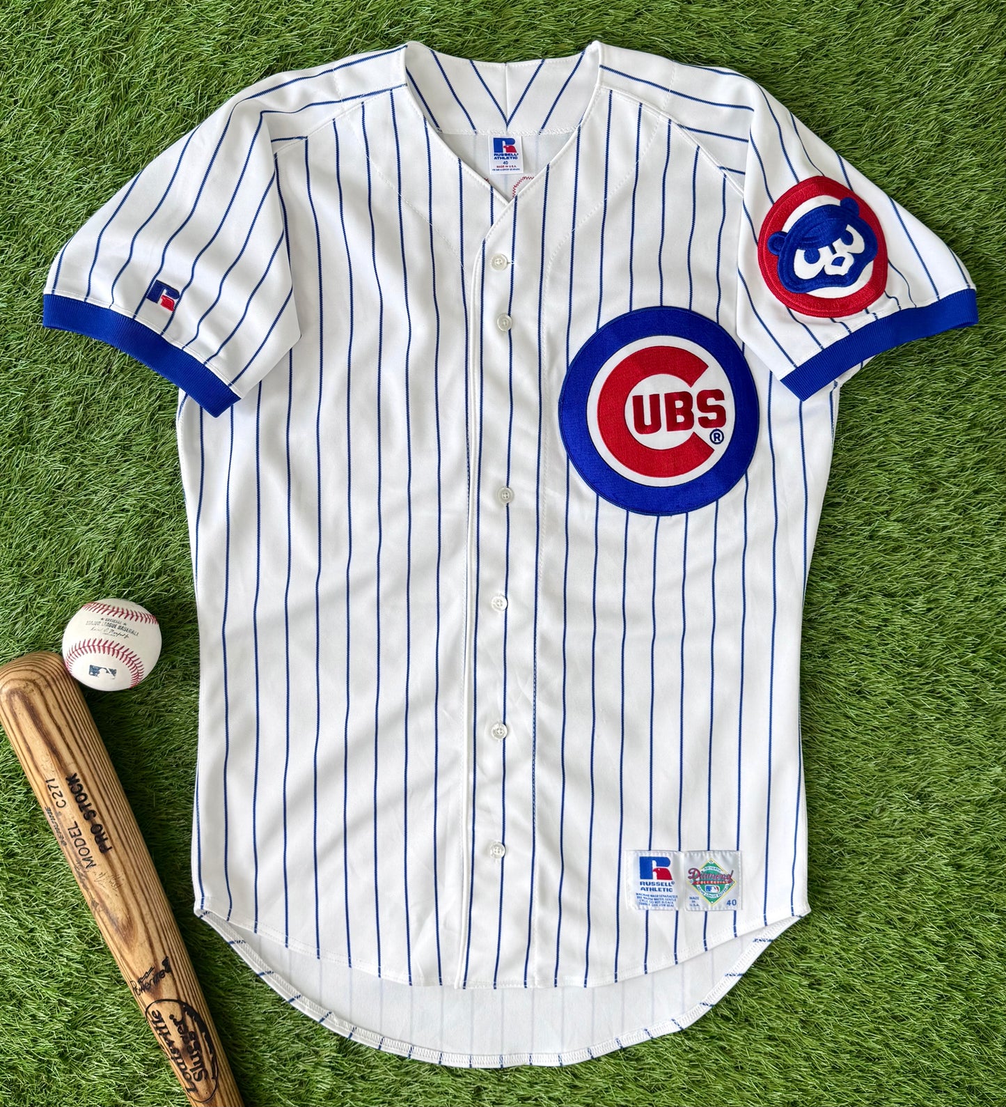 Chicago Cubs Ryne Sandberg 1993 MLB Baseball Jersey (40/Medium)
