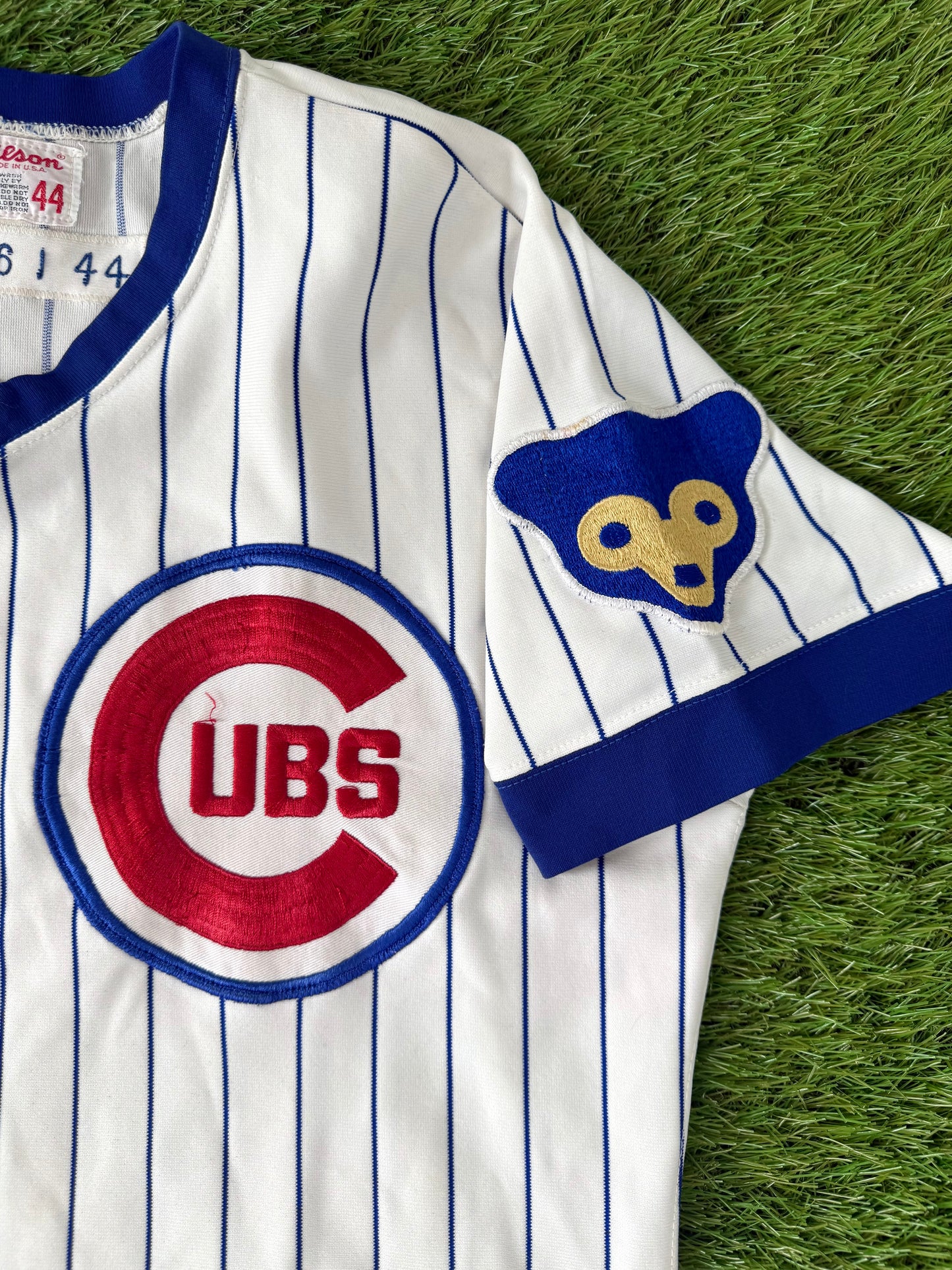 Chicago Cubs Tim Hosley 1976 Game Worn MLB Baseball Jersey (44/Large)