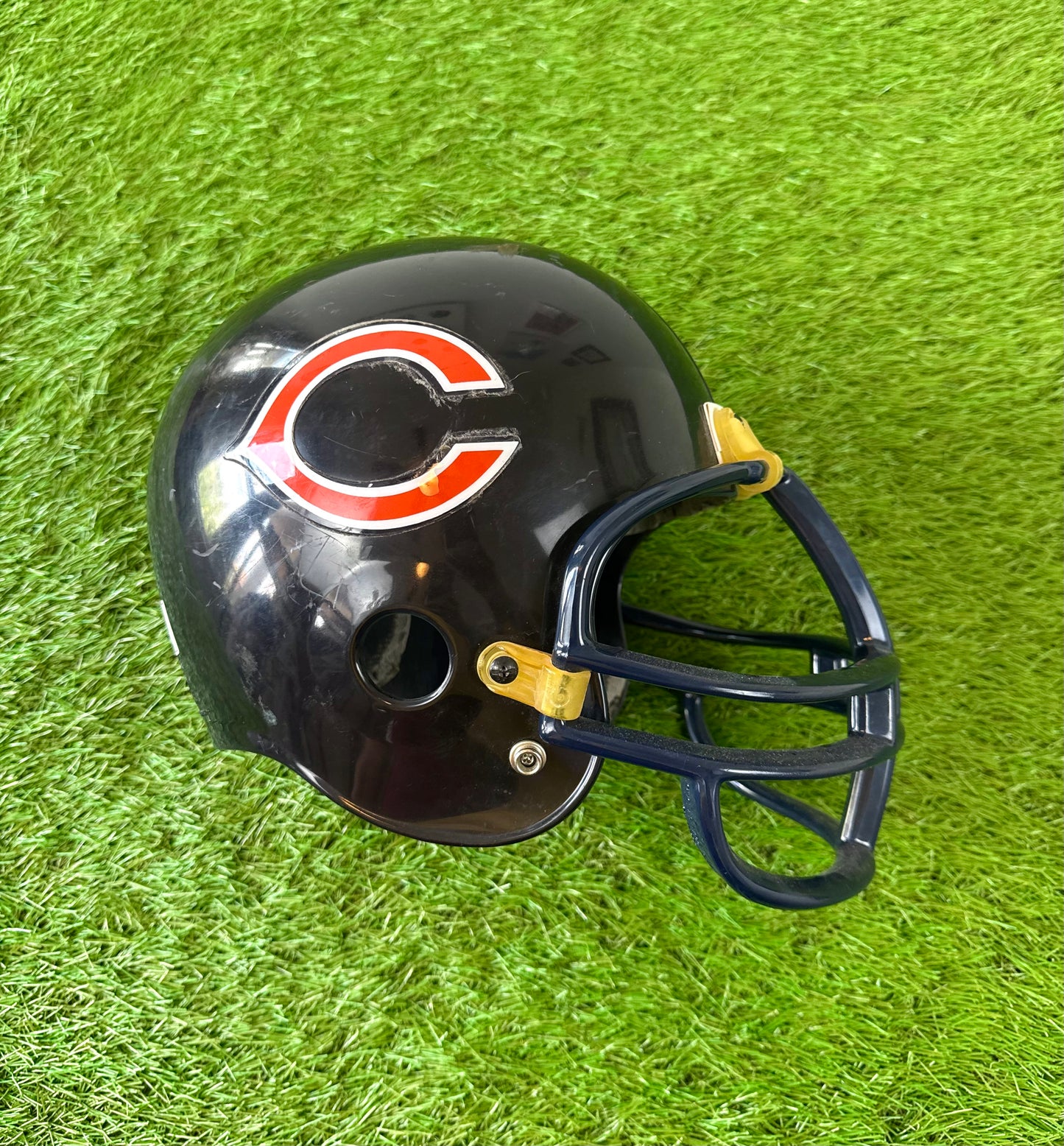 Chicago Bears Vintage 1980s Full Sized NFL Football Helmet