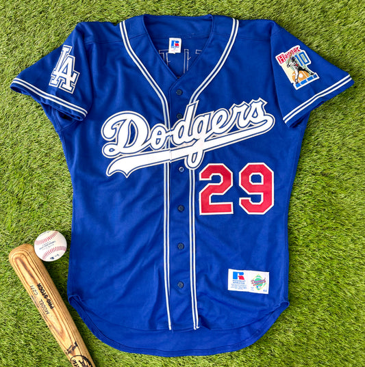 Los Angeles Dodgers 1999 Adrián Beltré “Think Blue” Alternate MLB Baseball Jersey (44/Large)