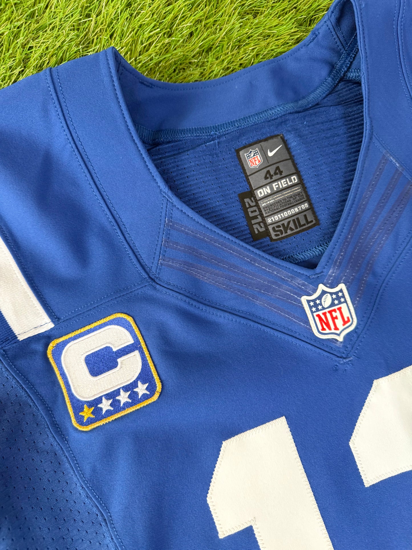 Indianapolis Colts Andrew Luck 2012 Team Issued NFL Football Jersey (44/Large)