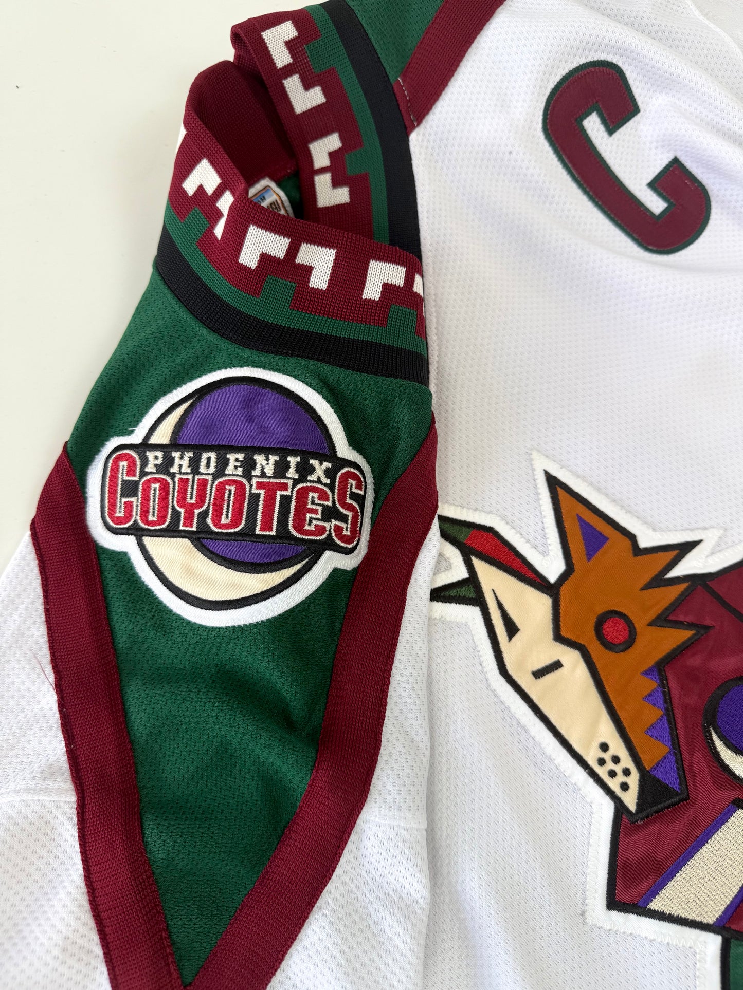 Phoenix Coyotes 1996-1999 Keith Tkachuk Hockey Jersey (46/Medium)