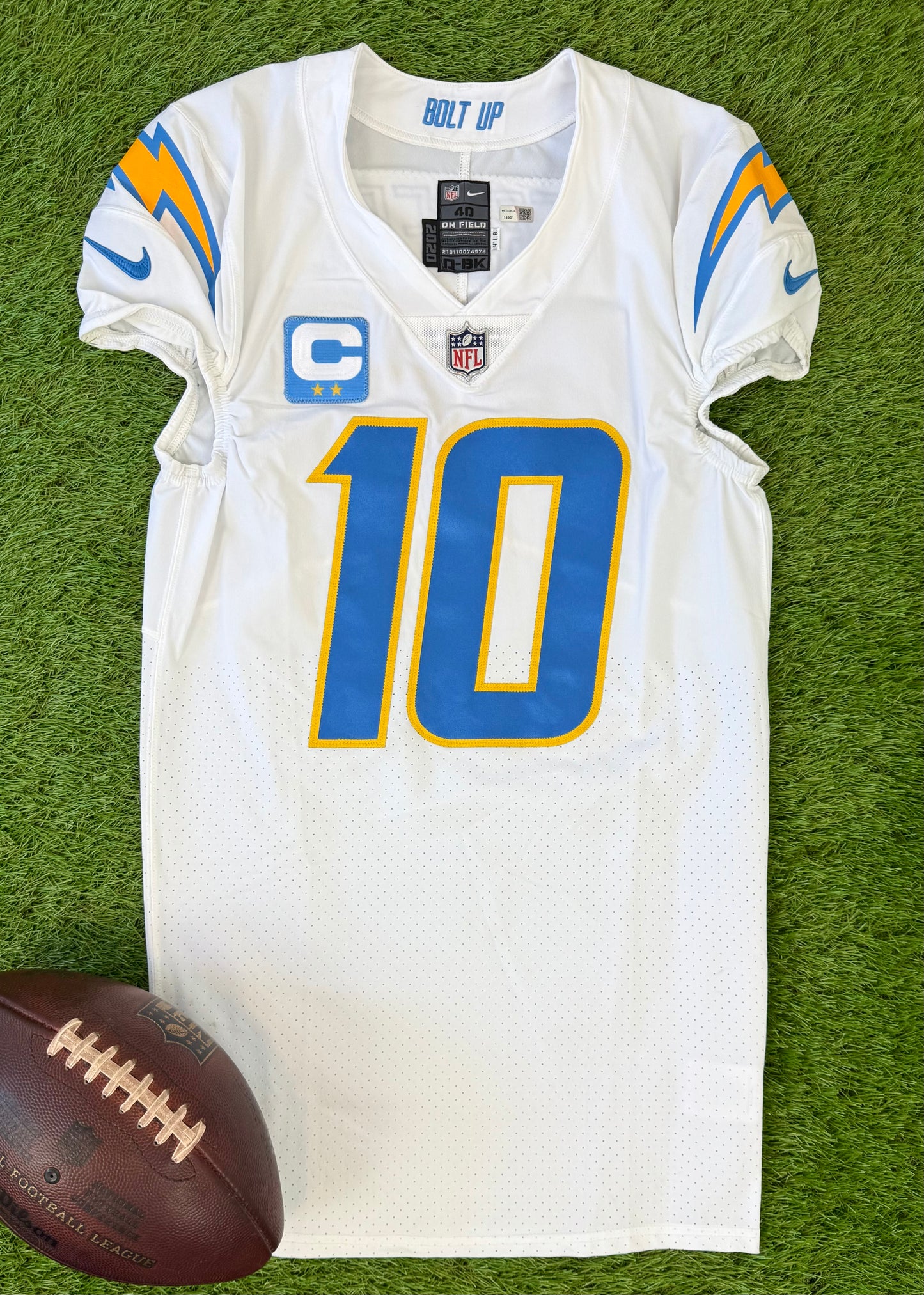LA Chargers 2022 Justin Herbert NFL Football Jersey (40/Medium)