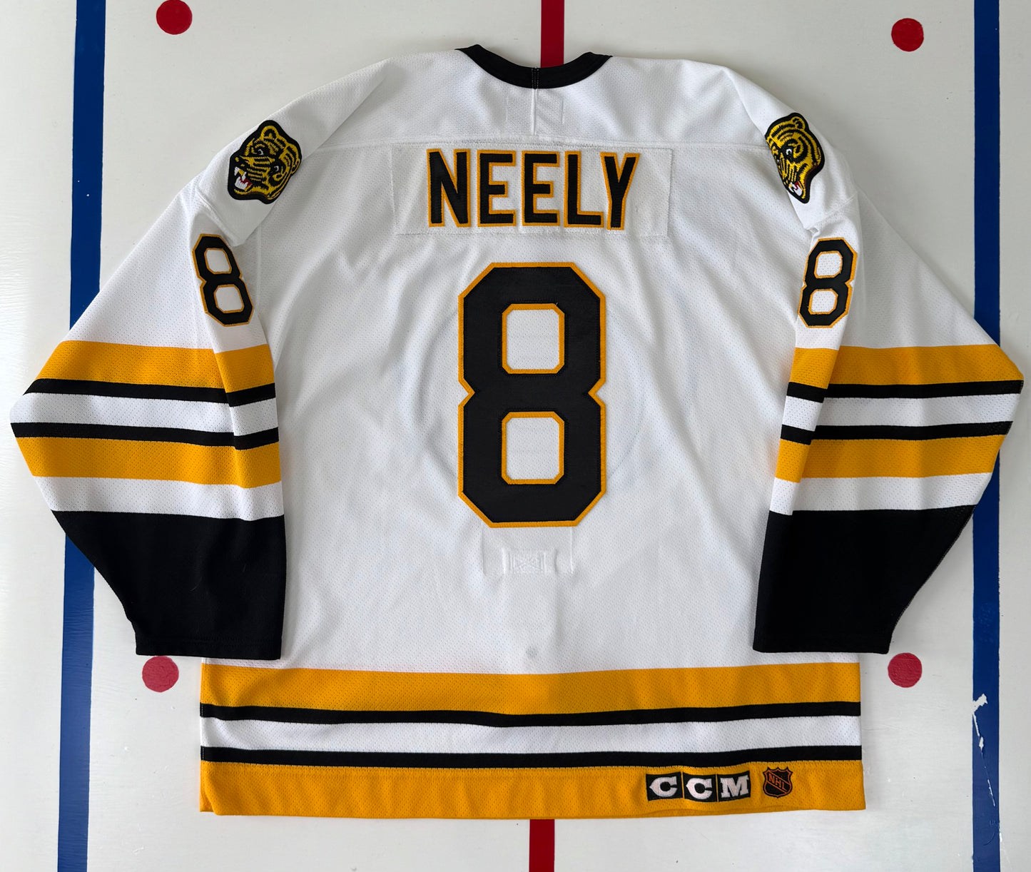 Boston Bruins Cam Neely 1990 Stanley Cup Finals NHL Hockey Jersey (52/XL)