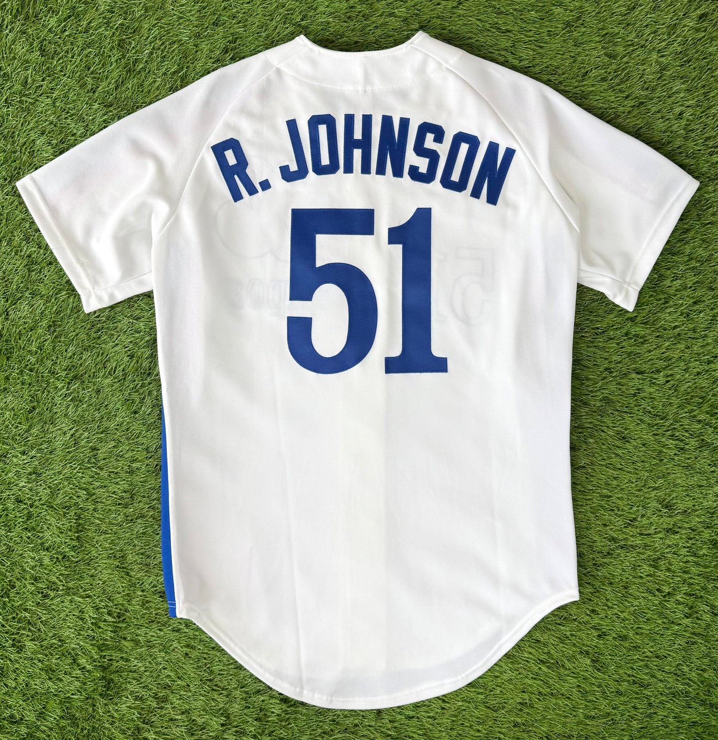 Montreal Expos Randy Johnson 1988-1989 MLB Baseball Jersey (44/Large)