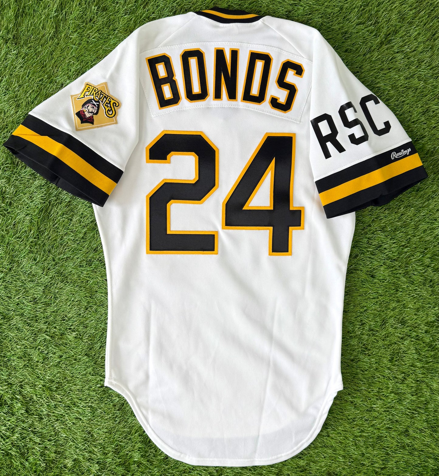 Pittsburgh Pirates Barry Bonds 1988 MLB Baseball Jersey (36/Small)
