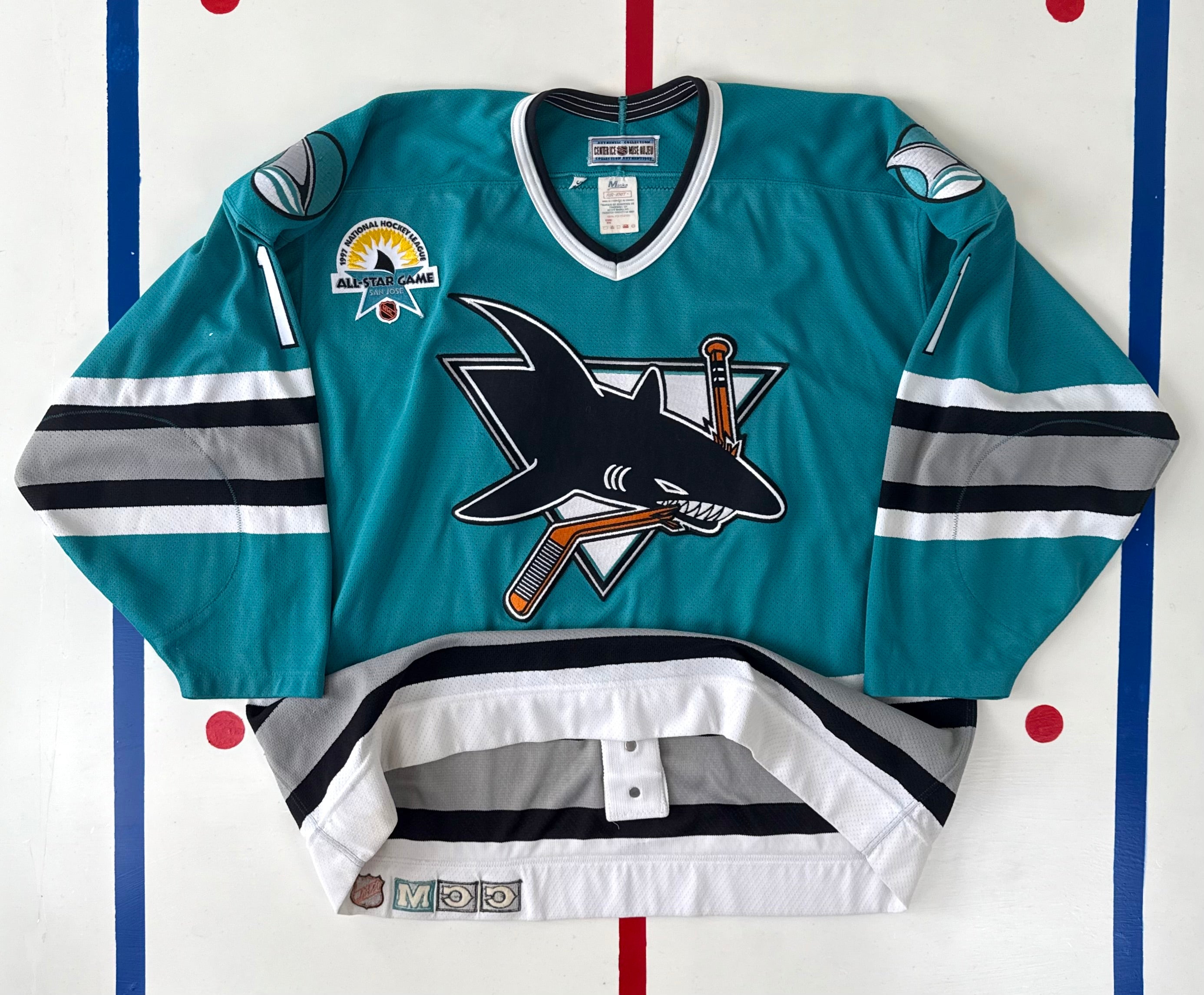 Sharks All Star Jersey Men's Fanatics San Jose Sharks Black 2019