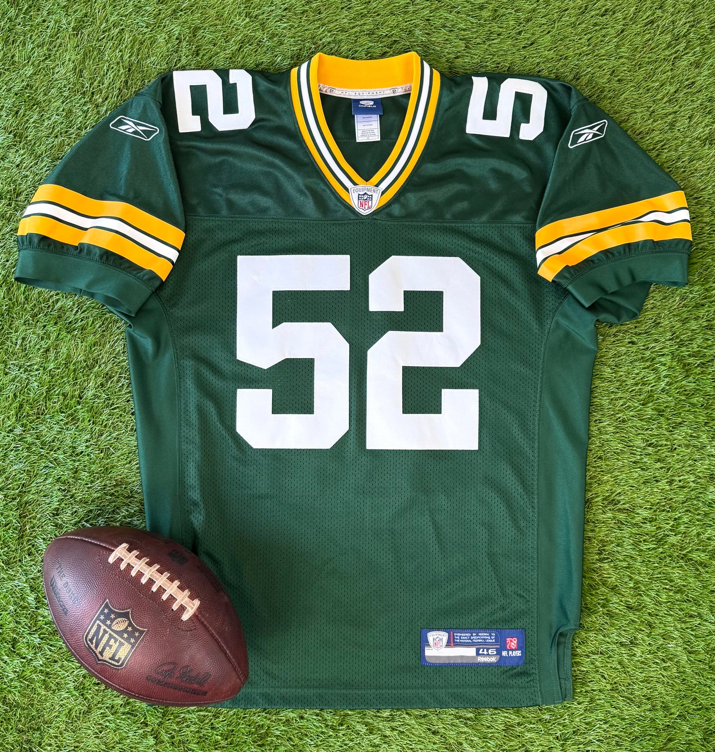 Green Bay Packers Clay Matthews 2011 NFL Football Jersey (46/Medium)
