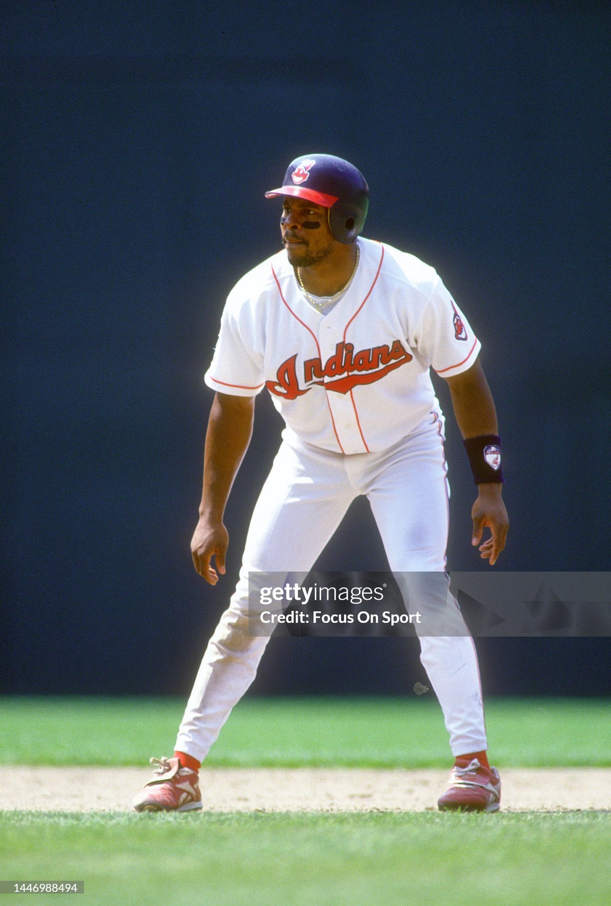 Cleveland Indians Albert Belle 1994 World Series MLB Baseball Jersey (54/XXL)