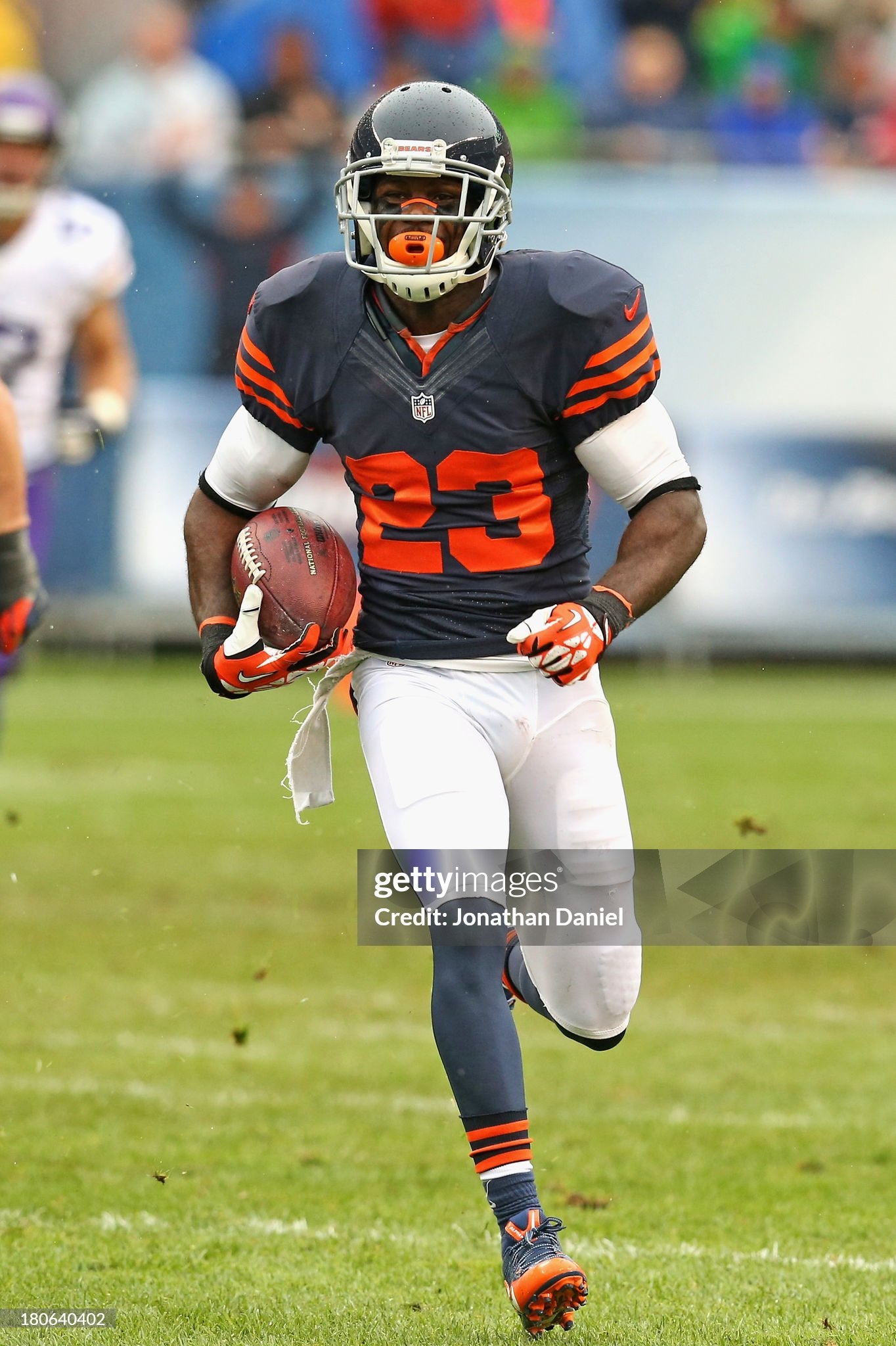 Chicago Bears 2012-2013 Devin Hester Team Issued Throwback NFL Football Jersey (42/Medium)