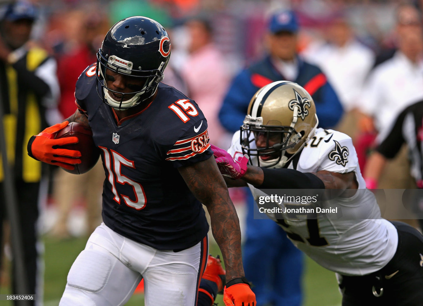 Chicago Bears Brandon Marshall 2012-2014 NFL Football Jersey (44/Large)