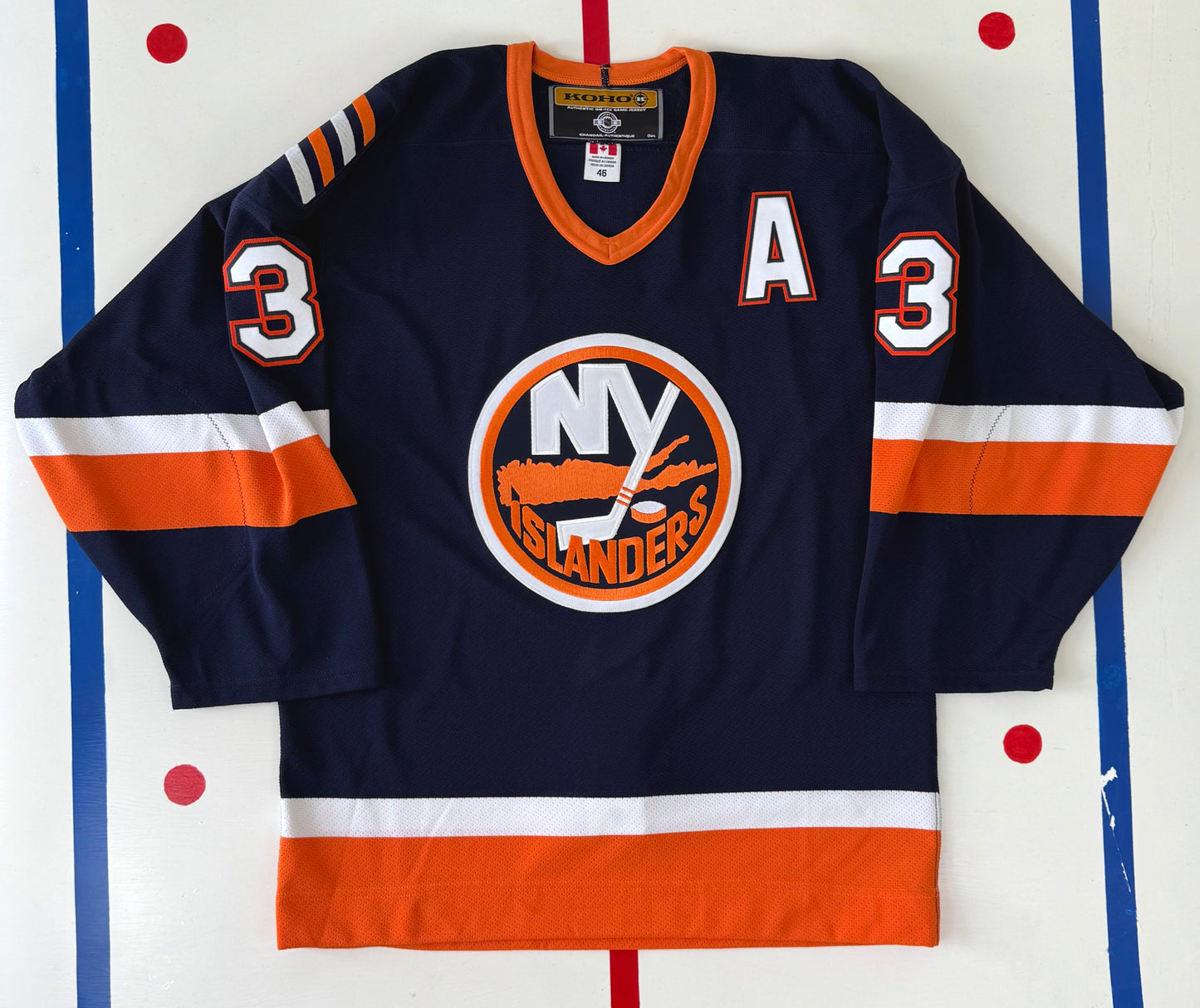 New York Islanders 2000-2001 Zdeno Chara NHL Hockey Jersey (46/Medium)