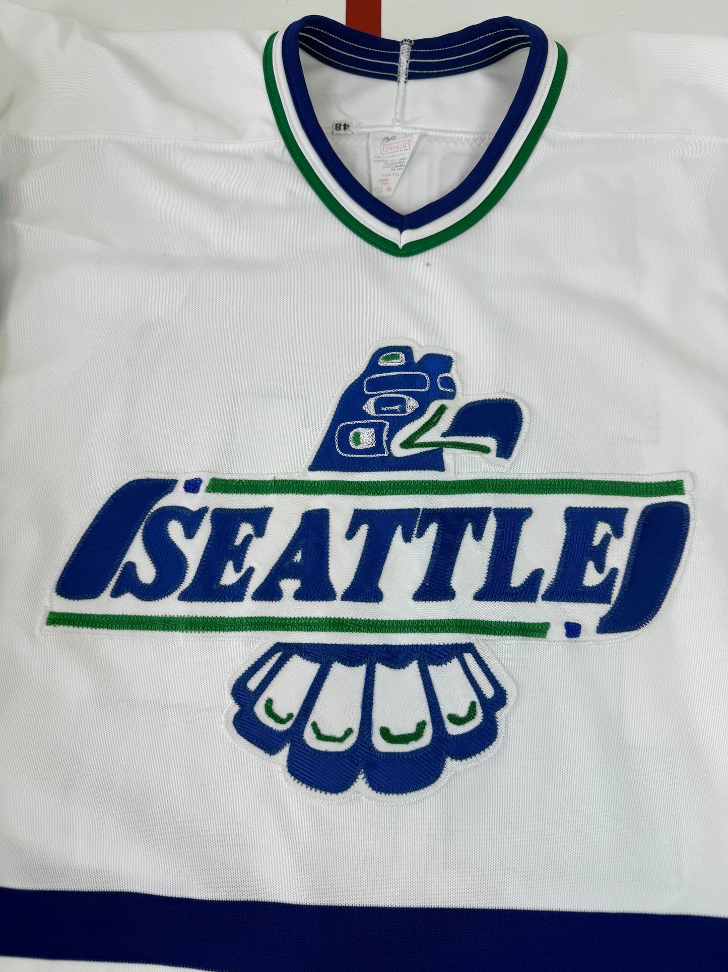 Seattle Thunderbirds Patrick Marleau 1995-1997 WHL Hockey Jersey (48/Large)