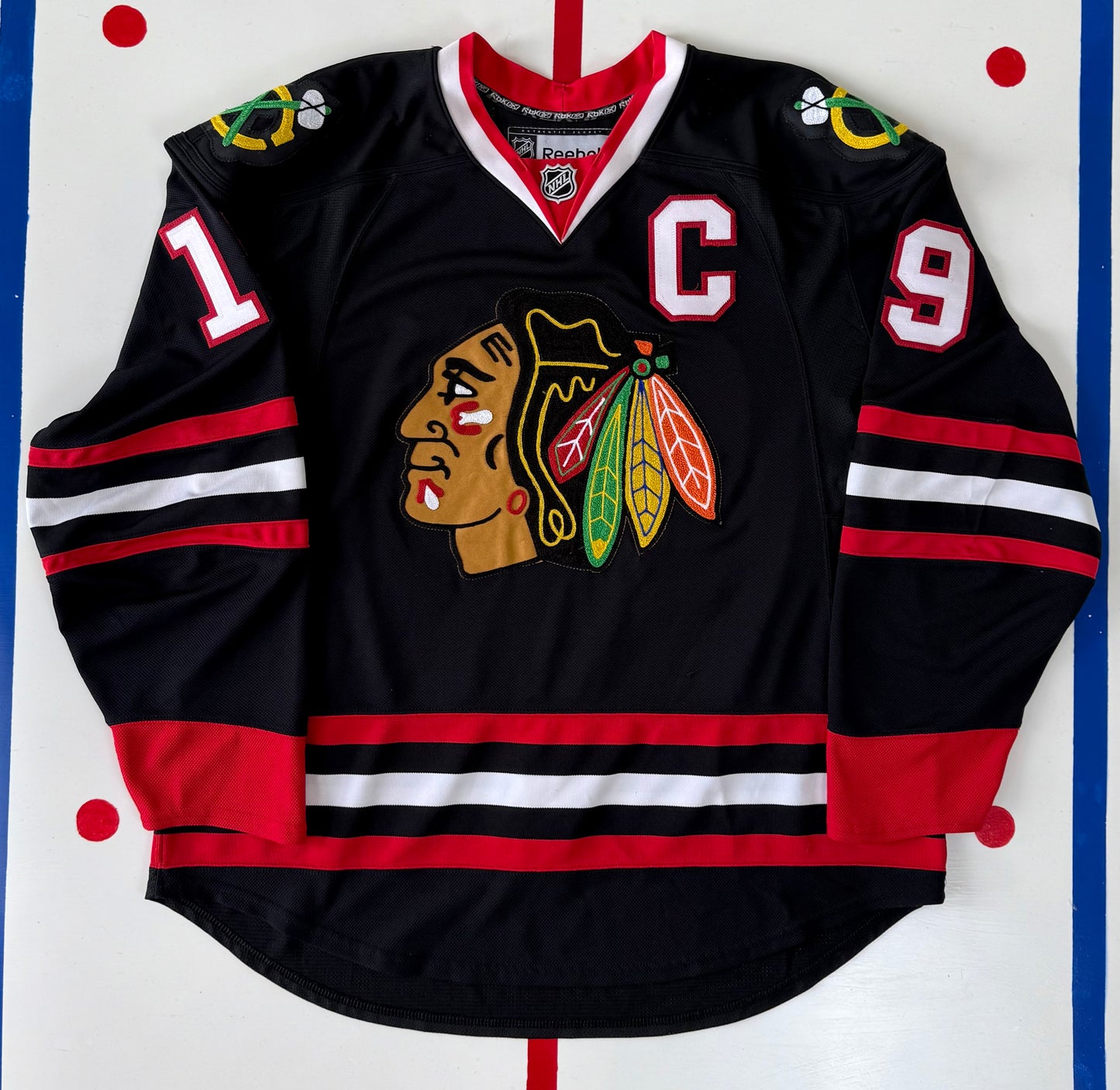 Chicago Blackhawks Jonathan Toews 2008-2009 Alternate NHL Hockey Jersey (56/XXL)