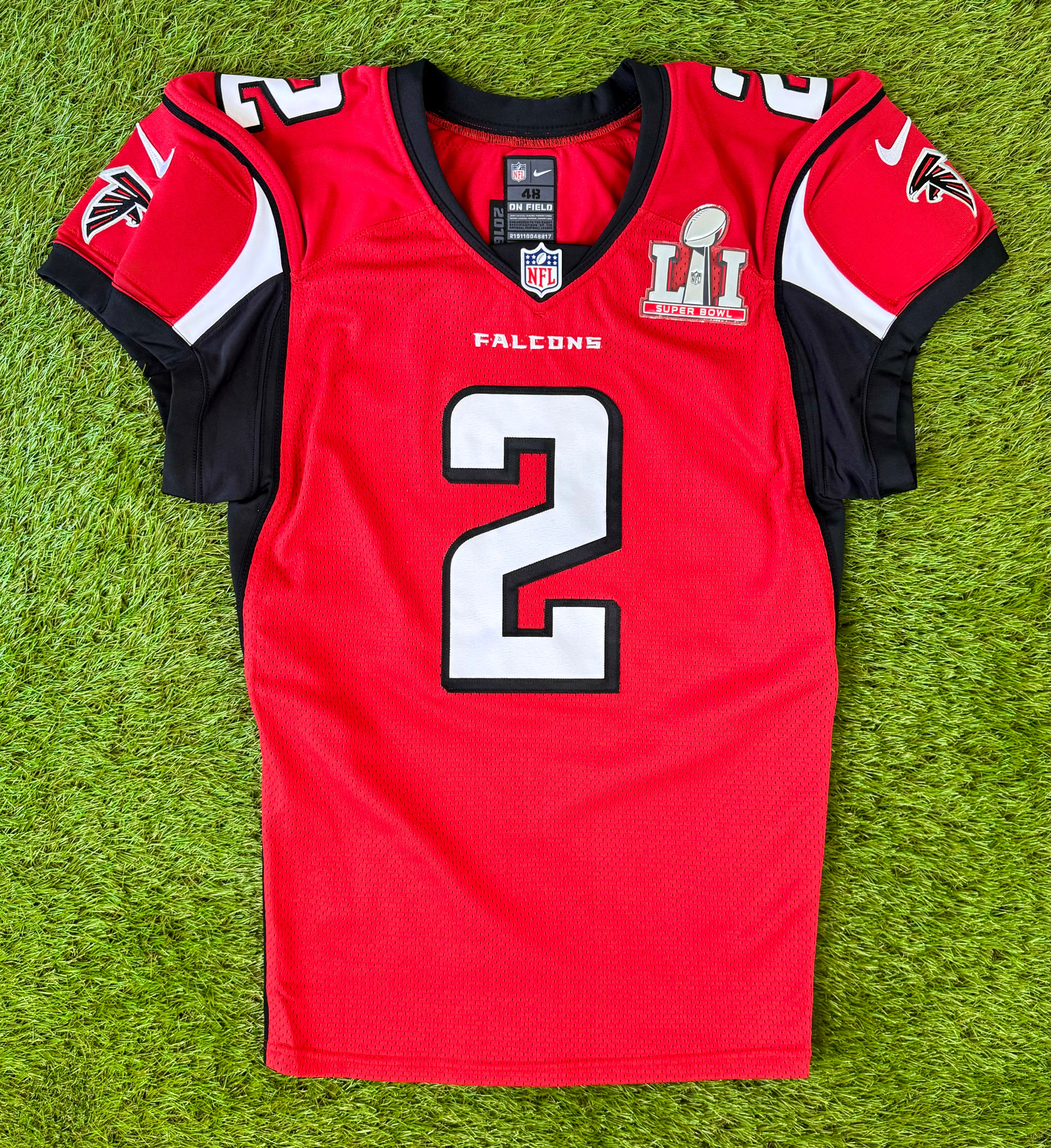 falcons gear Atlanta Falcons Matt Ryan Team Issued 2017 Super Bowl LI NFL Football – Grail Snipes