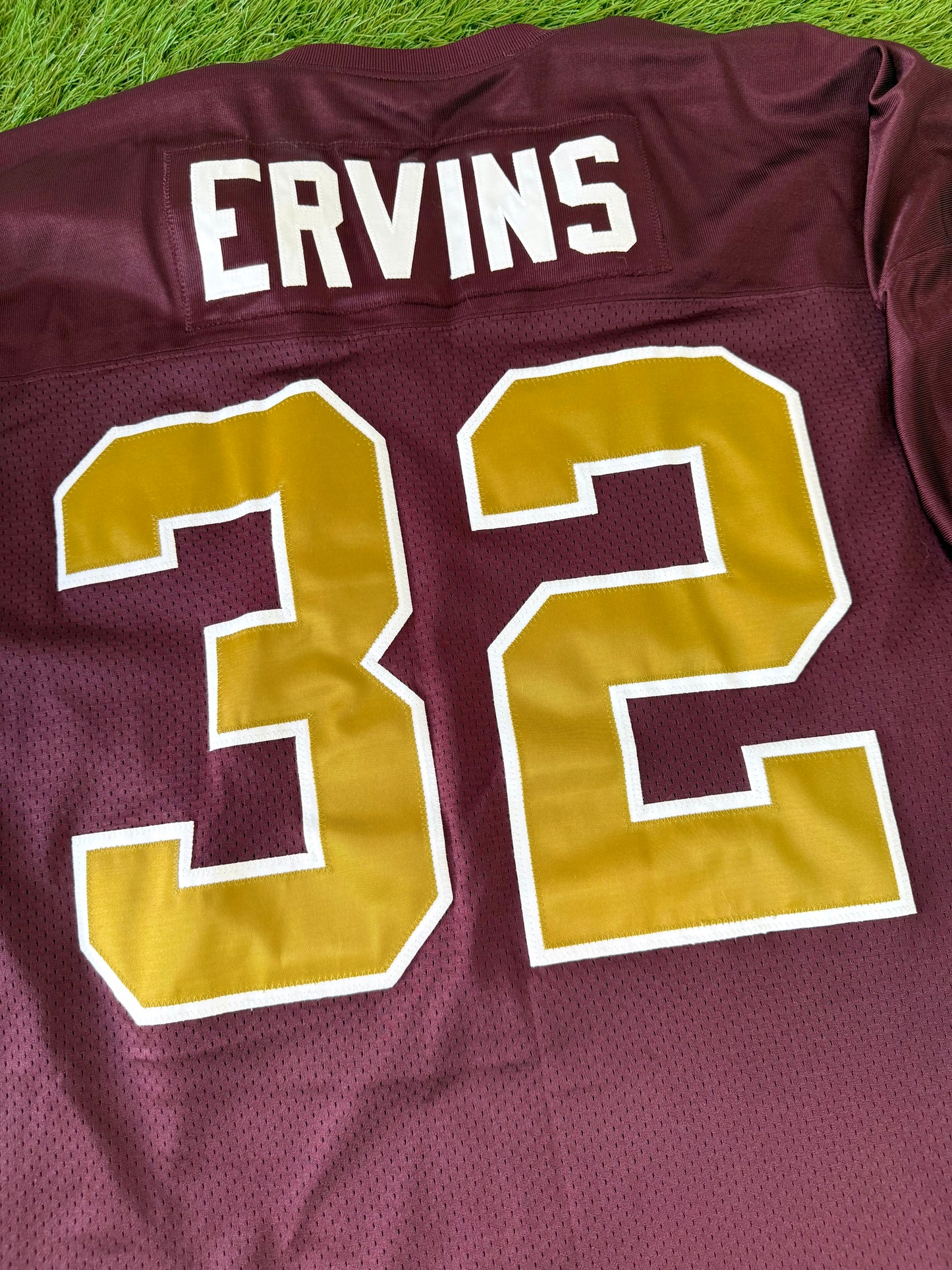 Washington Redskins Ricky Ervins 1994 Throwback NFL Football Jersey (60/XXXL)