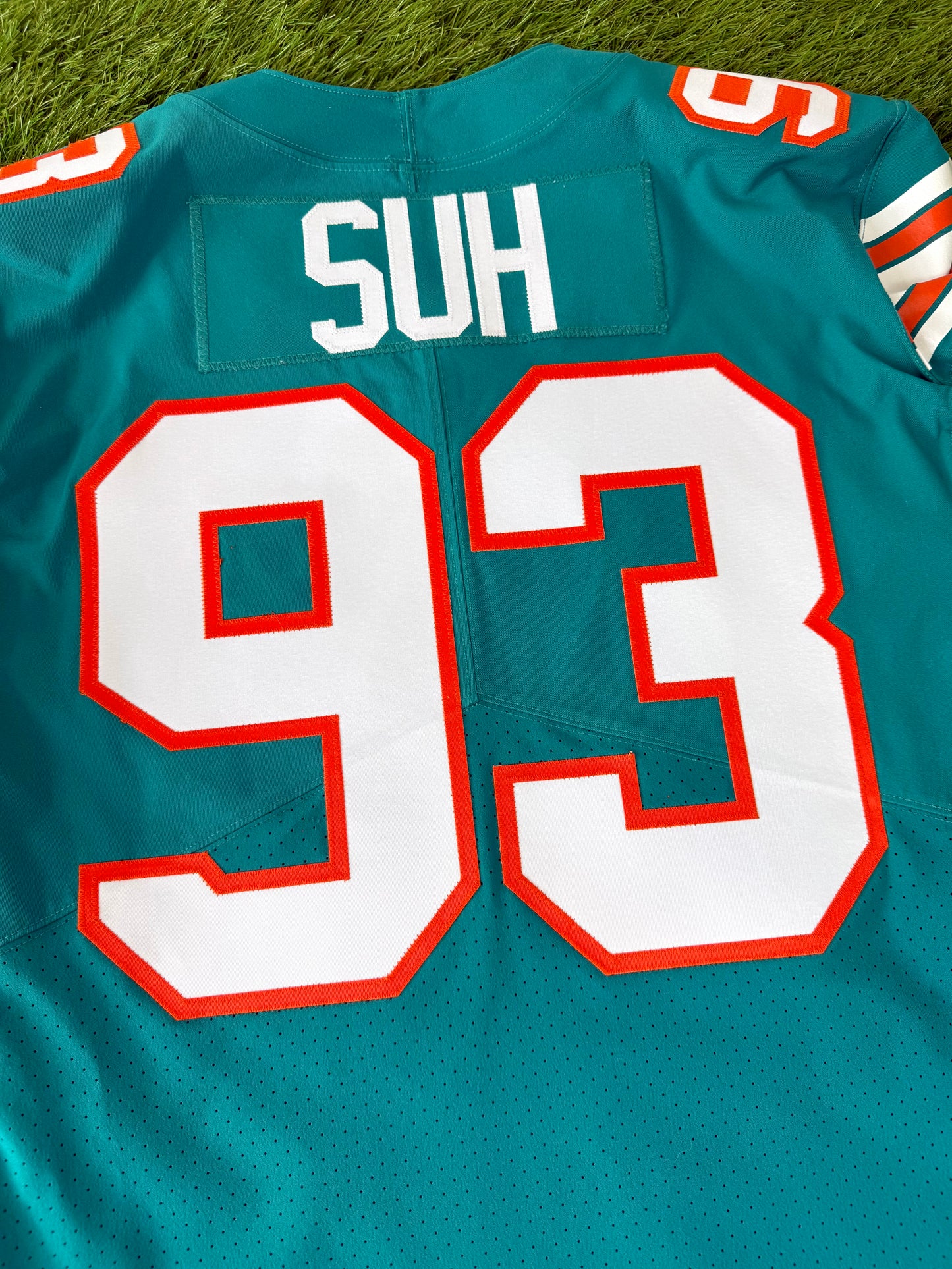 Miami Dolphins Ndamukong Suh 2017 Throwback NFL Football Jersey (44/Large)