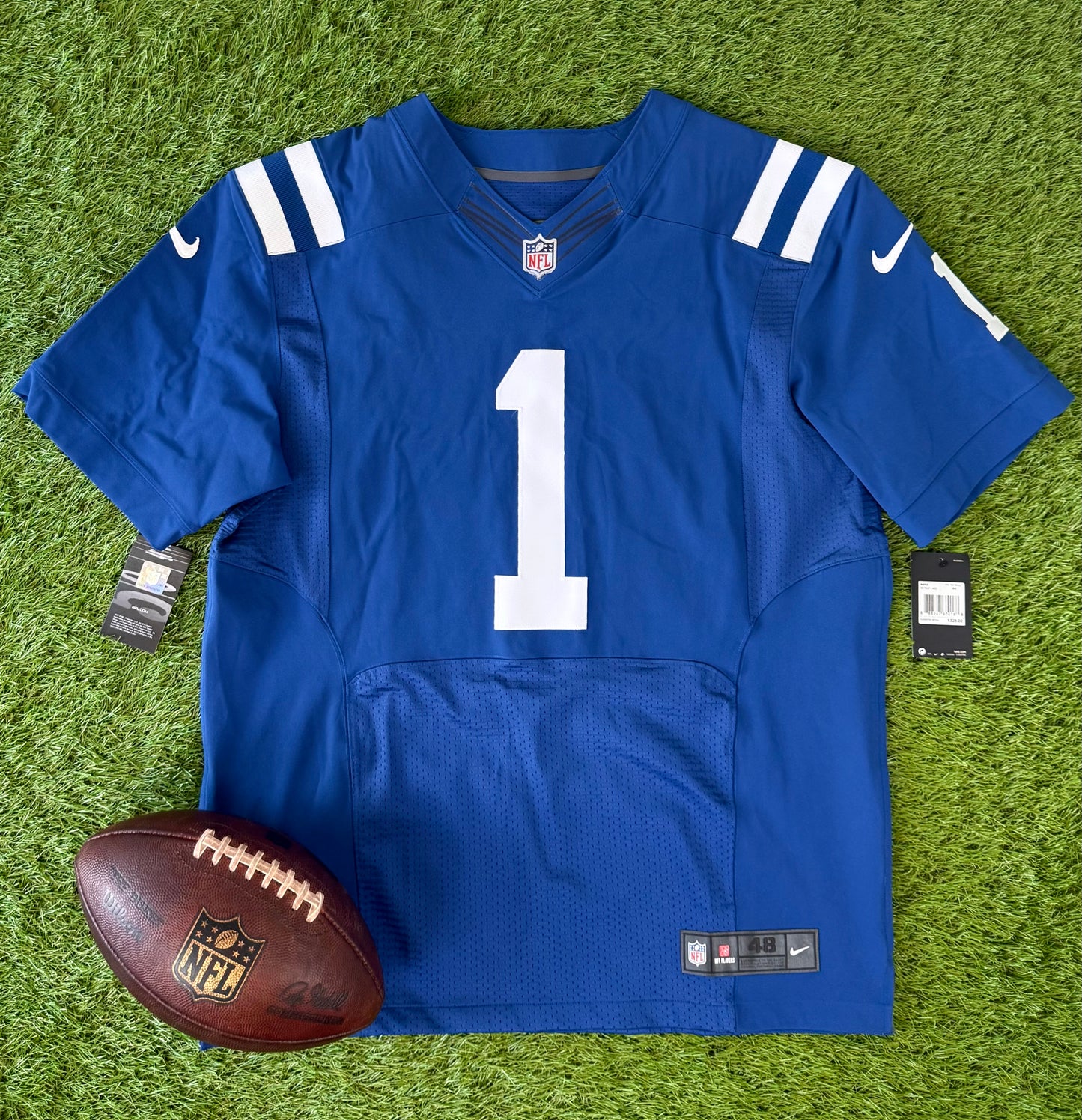 Indianapolis Colts Pat McAfee 2012-2016 NFL Football Jersey (48/XL)