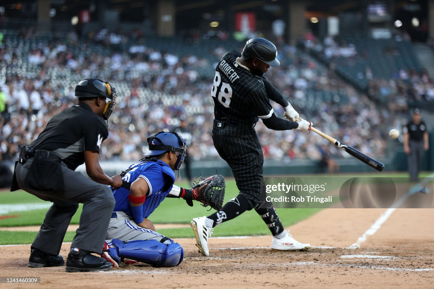 Chicago White Sox Luis Robert Jr. City Connect MLB Baseball Jersey (48/XL)