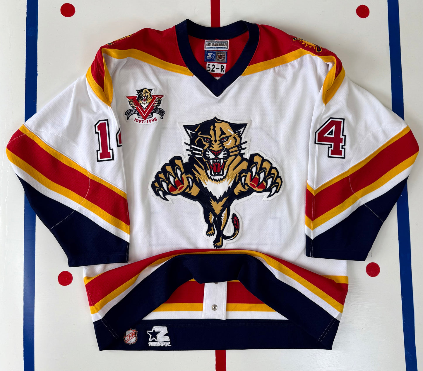 Florida Panthers Ray Whitney 1997-1998 NHL Hockey Jersey (52/XL)