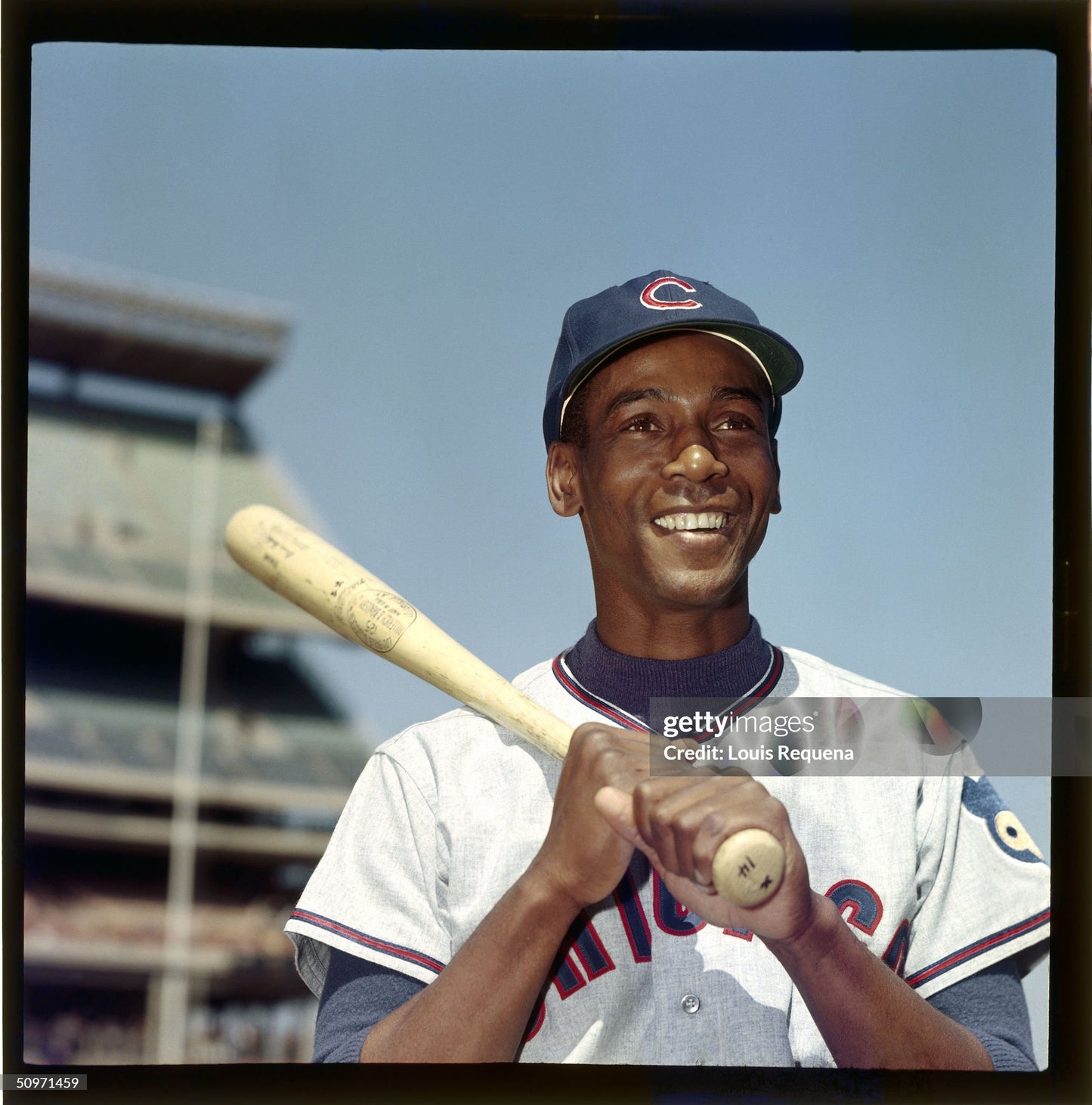 Chicago Cubs 1962 Ernie Banks MLB Baseball Jersey (44/Large)