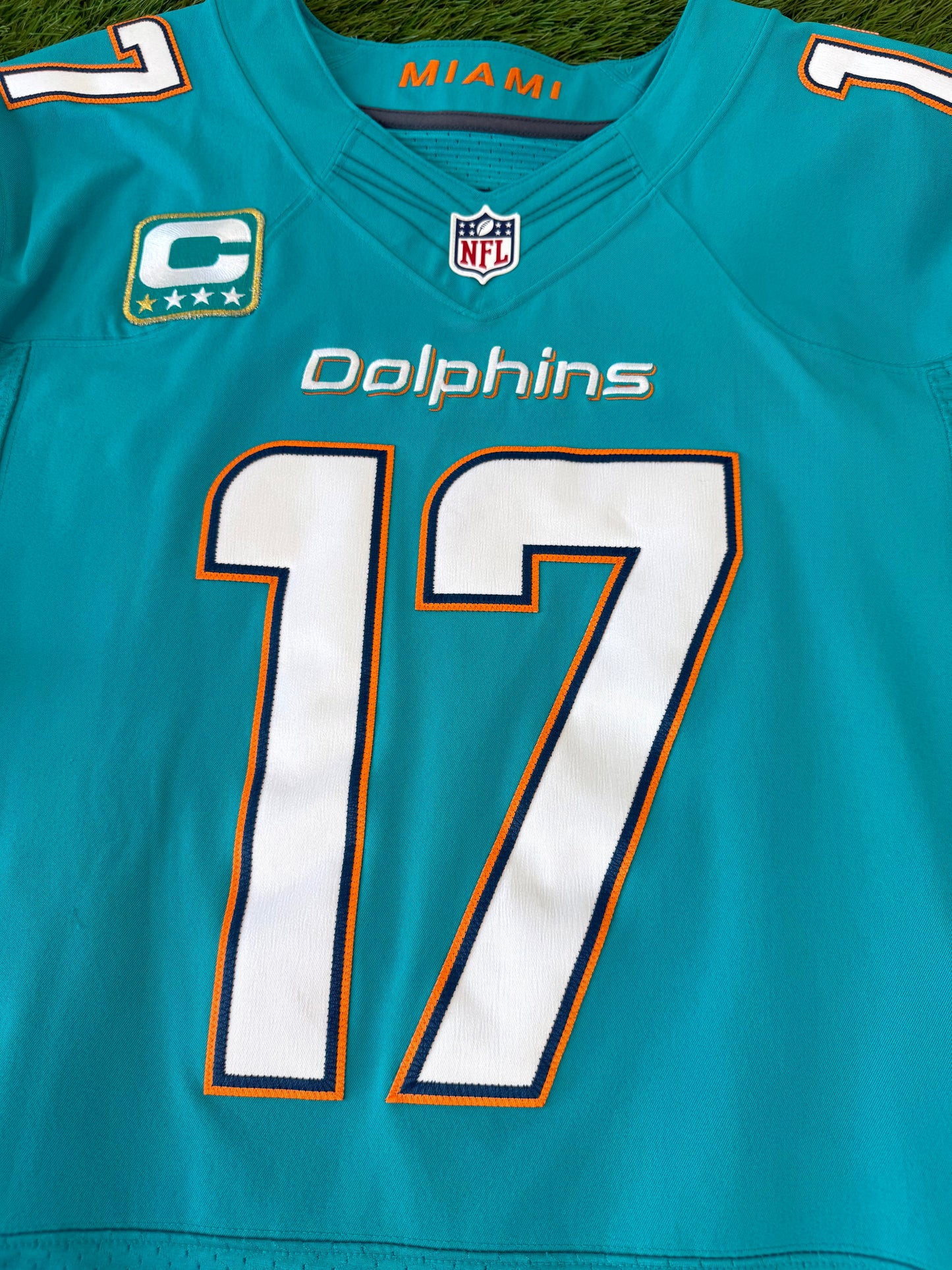 Miami Dolphins Ryan Tannehill 2015 NFL Football Jersey (48/XL)