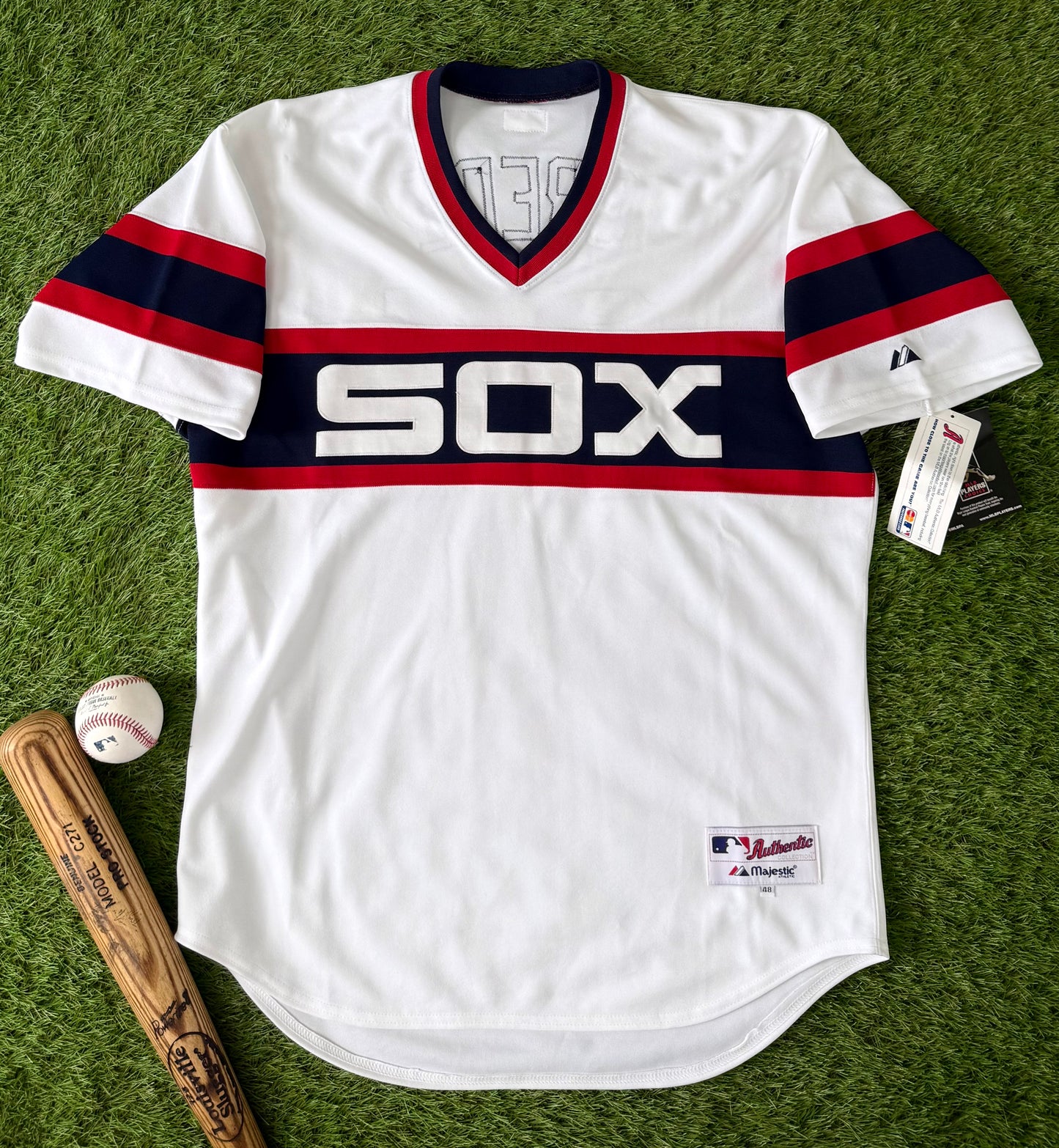Chicago White Sox Joe Crede 2008 TBTC MLB Baseball Jersey (48/XL)
