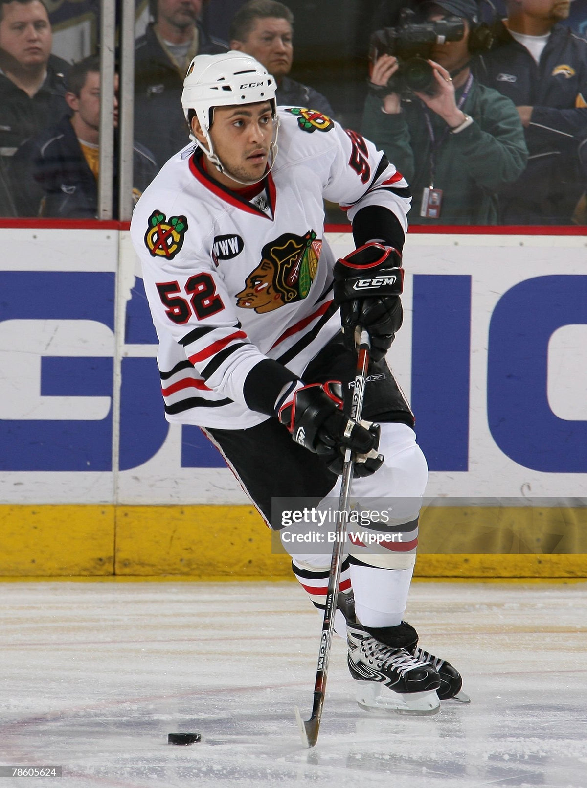 Chicago Blackhawks Dustin Byfuglien 2007-2008 NHL Hockey Jersey (46/Small)