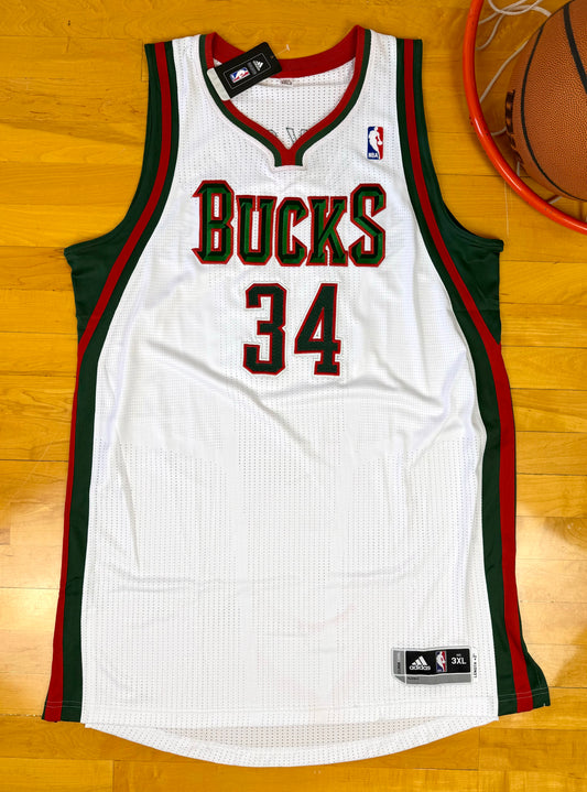 Milwaukee Bucks 2013-2014 Giannis Antetokounmpo NBA Basketball Jersey (XXXL)
