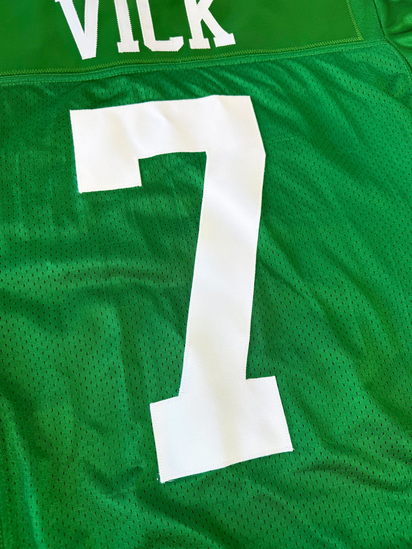 Philadelphia Eagles Michael Vick 2010 Kelly Green Throwback NFL Football Jersey (44/Large)