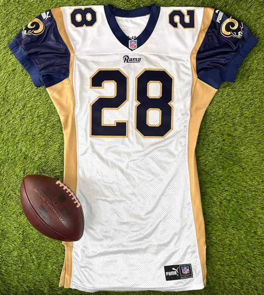 St. Louis Rams Marshall Faulk 2000 Team Issued NFL Football Jersey (48/XL)