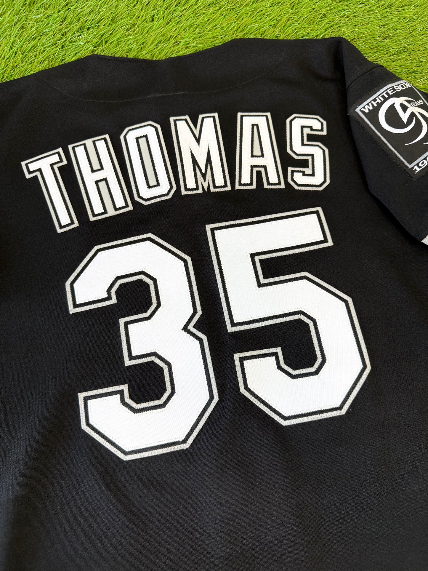 Chicago White Sox Frank Thomas 1995 MLB Baseball Jersey (44/Large)
