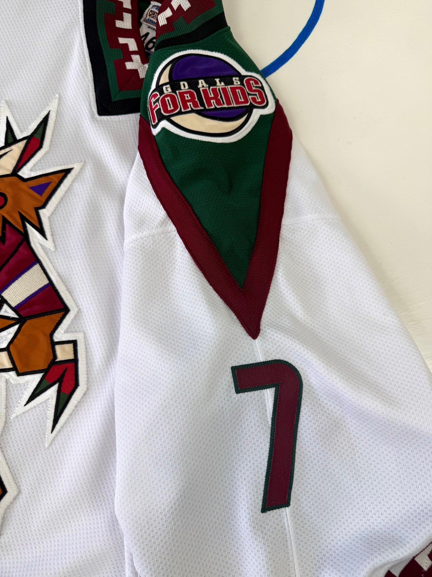 Phoenix Coyotes 1996-1999 Keith Tkachuk Hockey Jersey (46/Medium)